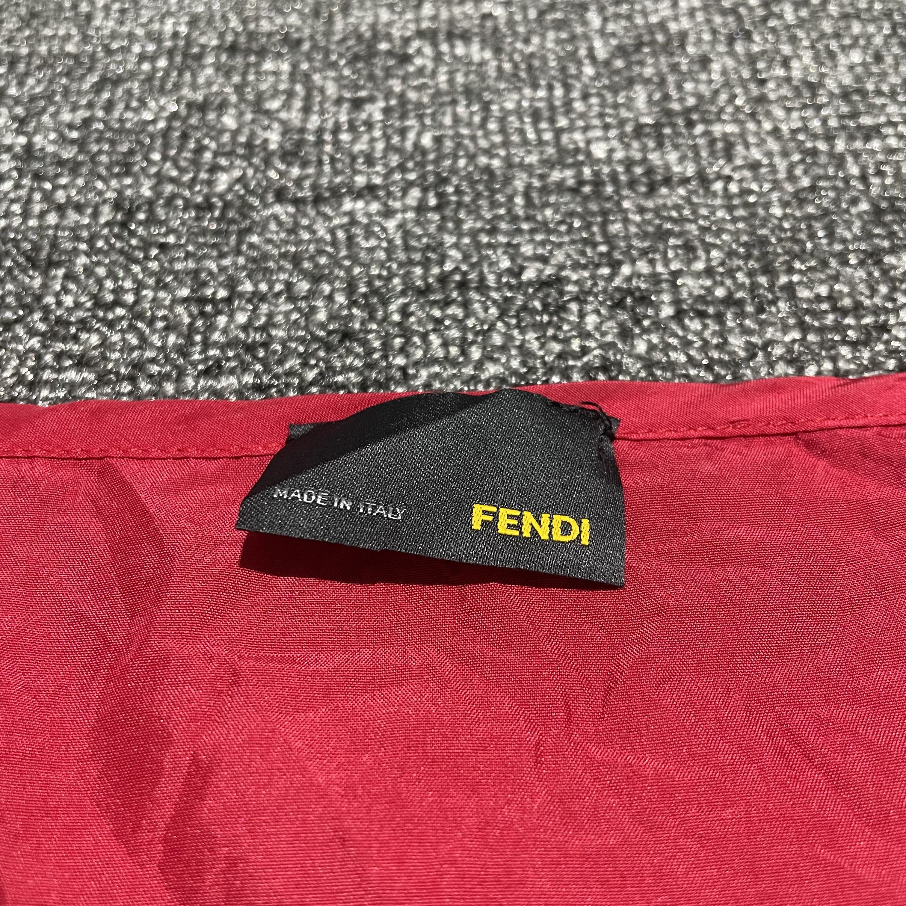 Fendi Fendi Silk Tee Shirts Size M / US 6-8 / IT 42-44 - 4 Thumbnail