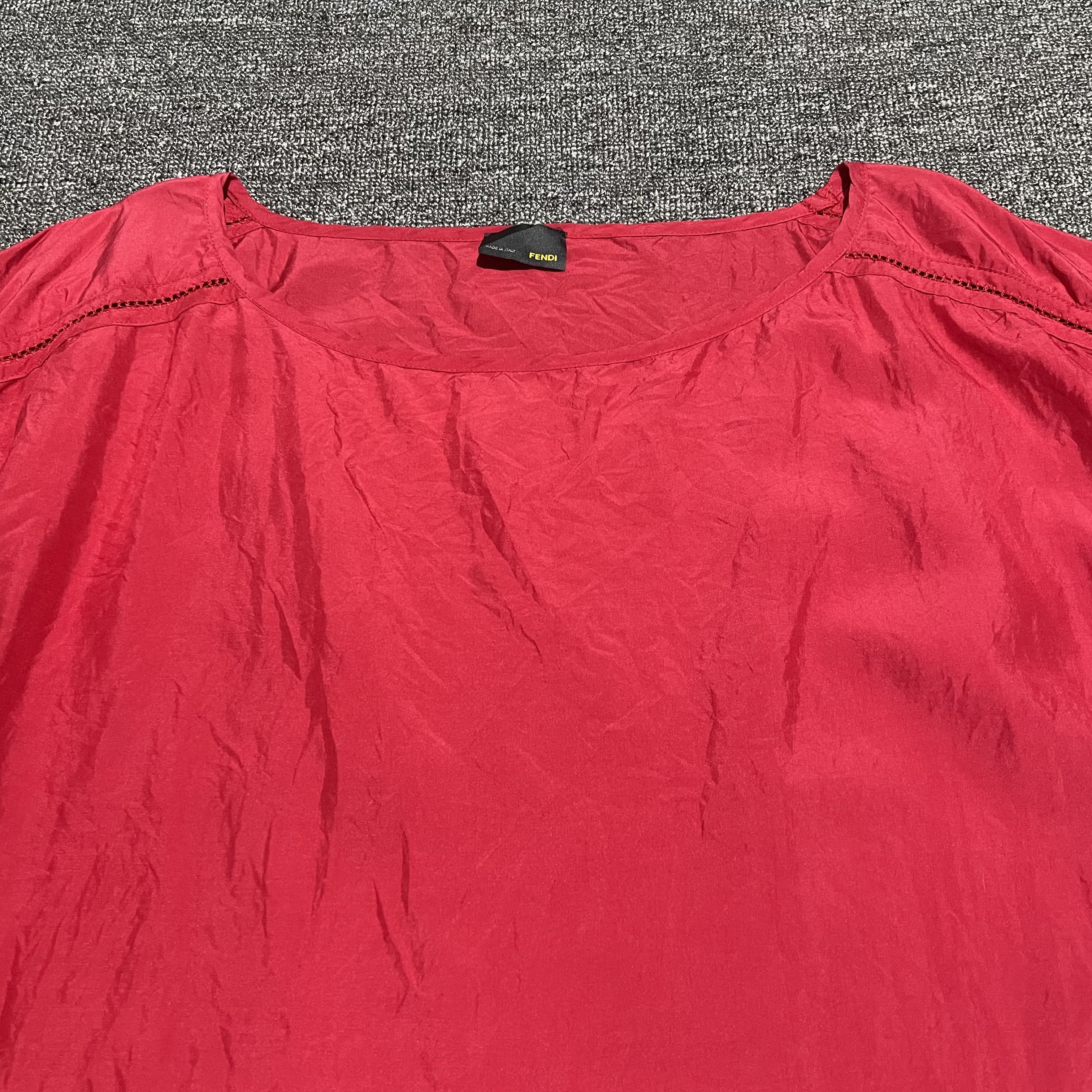 Fendi Fendi Silk Tee Shirts Size M / US 6-8 / IT 42-44 - 2 Thumbnail