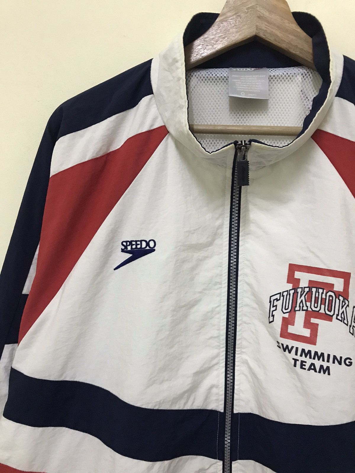 Vintage Vintage Fukuoka University Swimming Team Sportswear Jacket Size US L / EU 52-54 / 3 - 7 Thumbnail