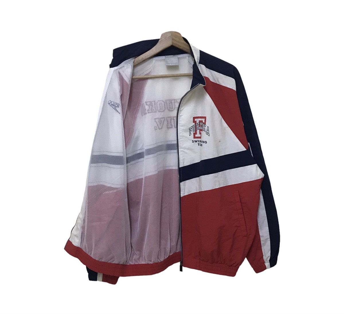 Vintage Vintage Fukuoka University Swimming Team Sportswear Jacket Size US L / EU 52-54 / 3 - 5 Thumbnail