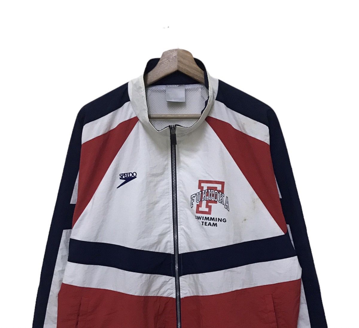 Vintage Vintage Fukuoka University Swimming Team Sportswear Jacket Size US L / EU 52-54 / 3 - 4 Thumbnail