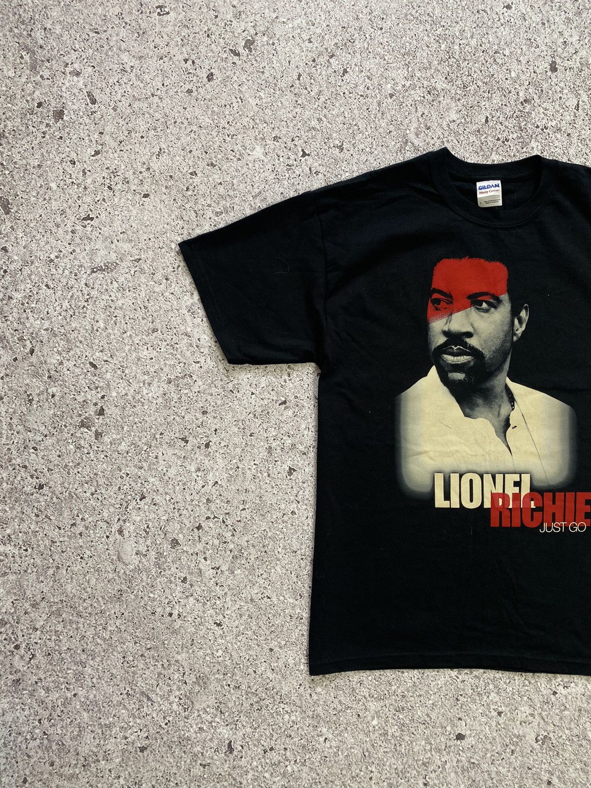 Band Tees × Vintage Vintage Lionel Richie Just Go Tour 2009 T-shirt Size US L / EU 52-54 / 3 - 2 Thumbnail