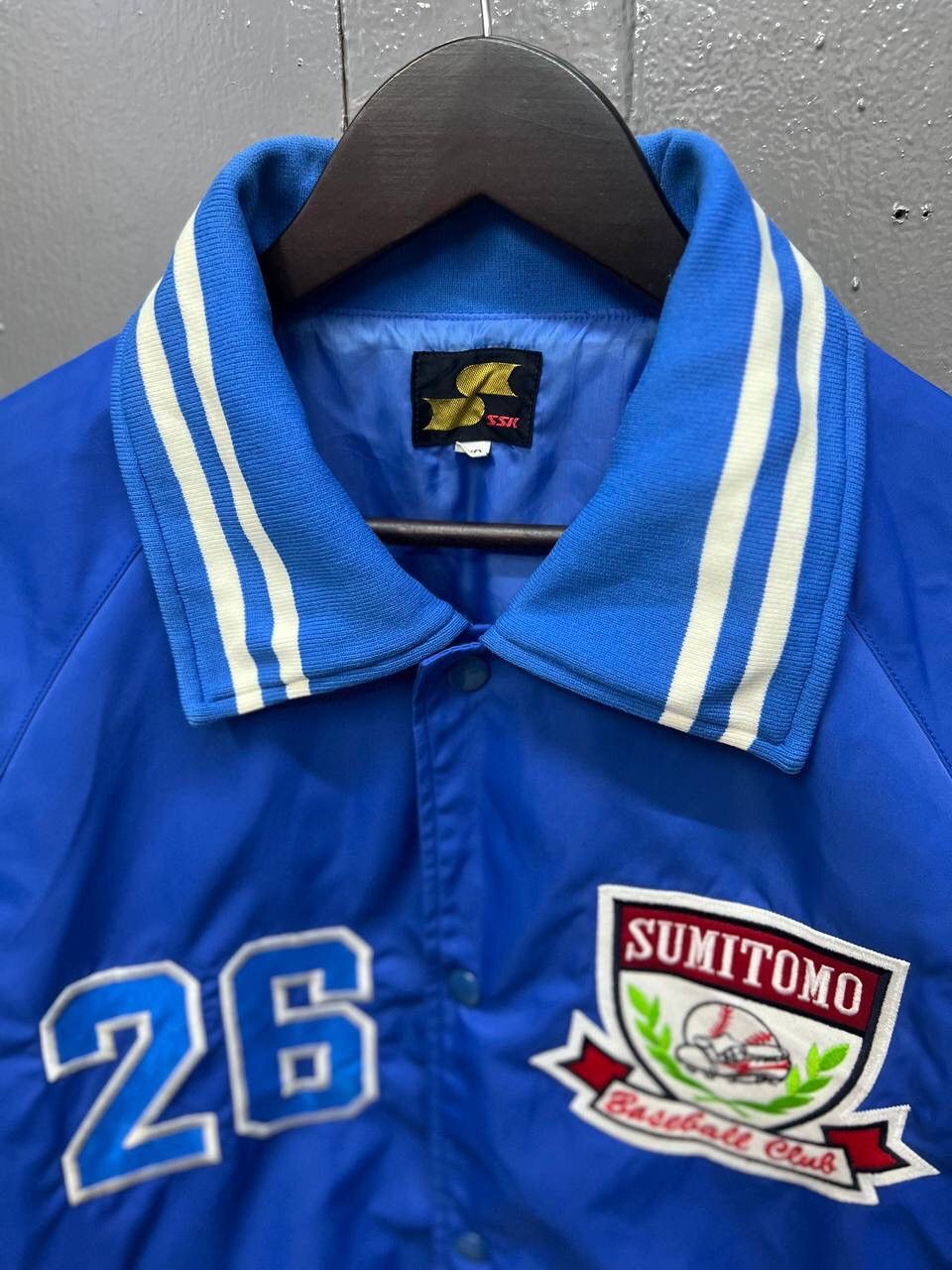 Japanese Brand × Sports Specialties VINTAGE SUMITOMO BASEBALL CLUB BOMBER JACKET Size US L / EU 52-54 / 3 - 7 Thumbnail