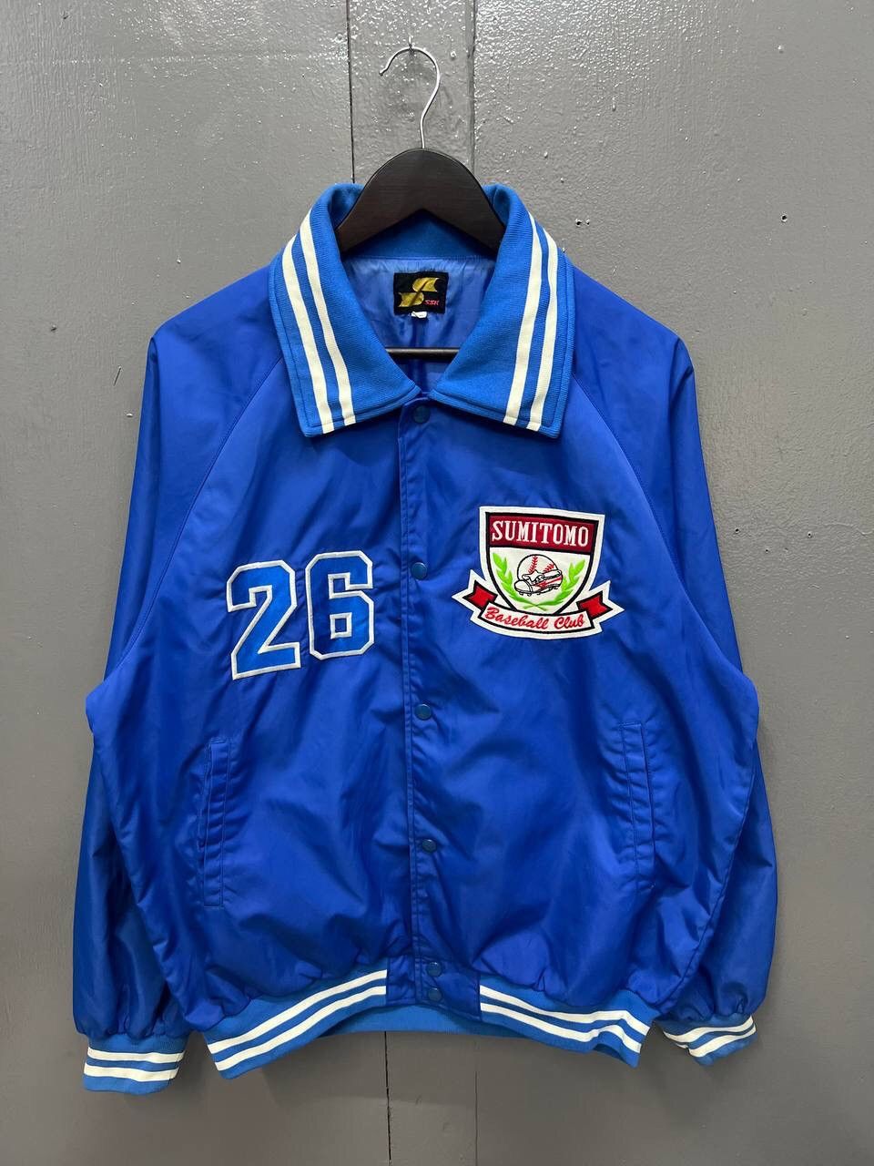Japanese Brand × Sports Specialties VINTAGE SUMITOMO BASEBALL CLUB BOMBER JACKET Size US L / EU 52-54 / 3 - 1 Thumbnail