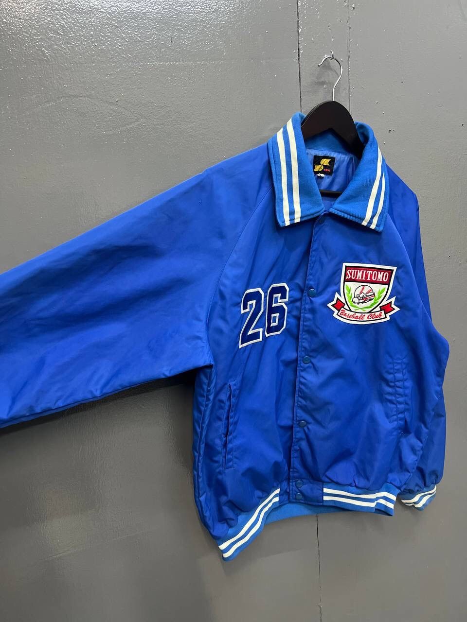 Japanese Brand × Sports Specialties VINTAGE SUMITOMO BASEBALL CLUB BOMBER JACKET Size US L / EU 52-54 / 3 - 6 Thumbnail