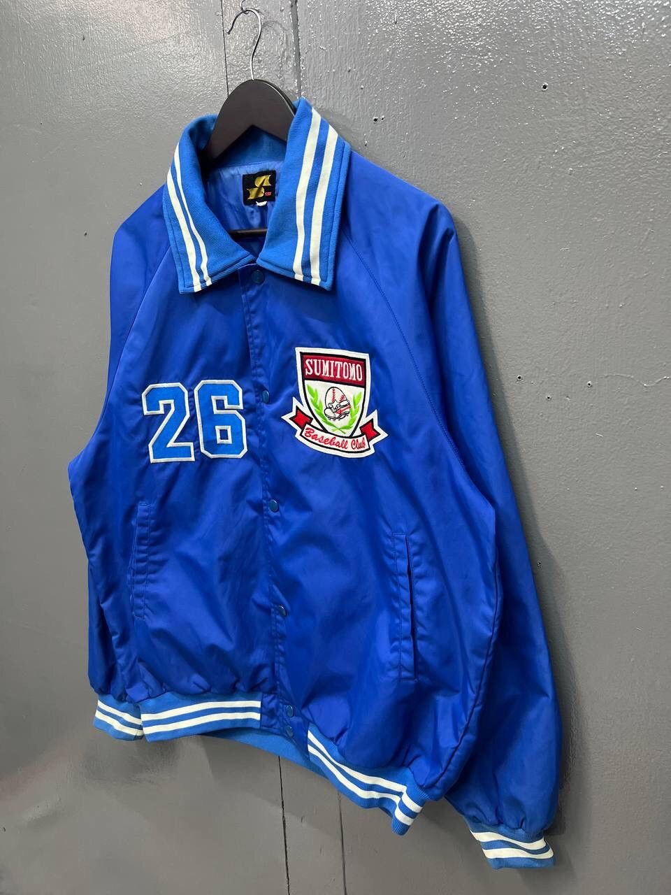 Japanese Brand × Sports Specialties VINTAGE SUMITOMO BASEBALL CLUB BOMBER JACKET Size US L / EU 52-54 / 3 - 3 Thumbnail