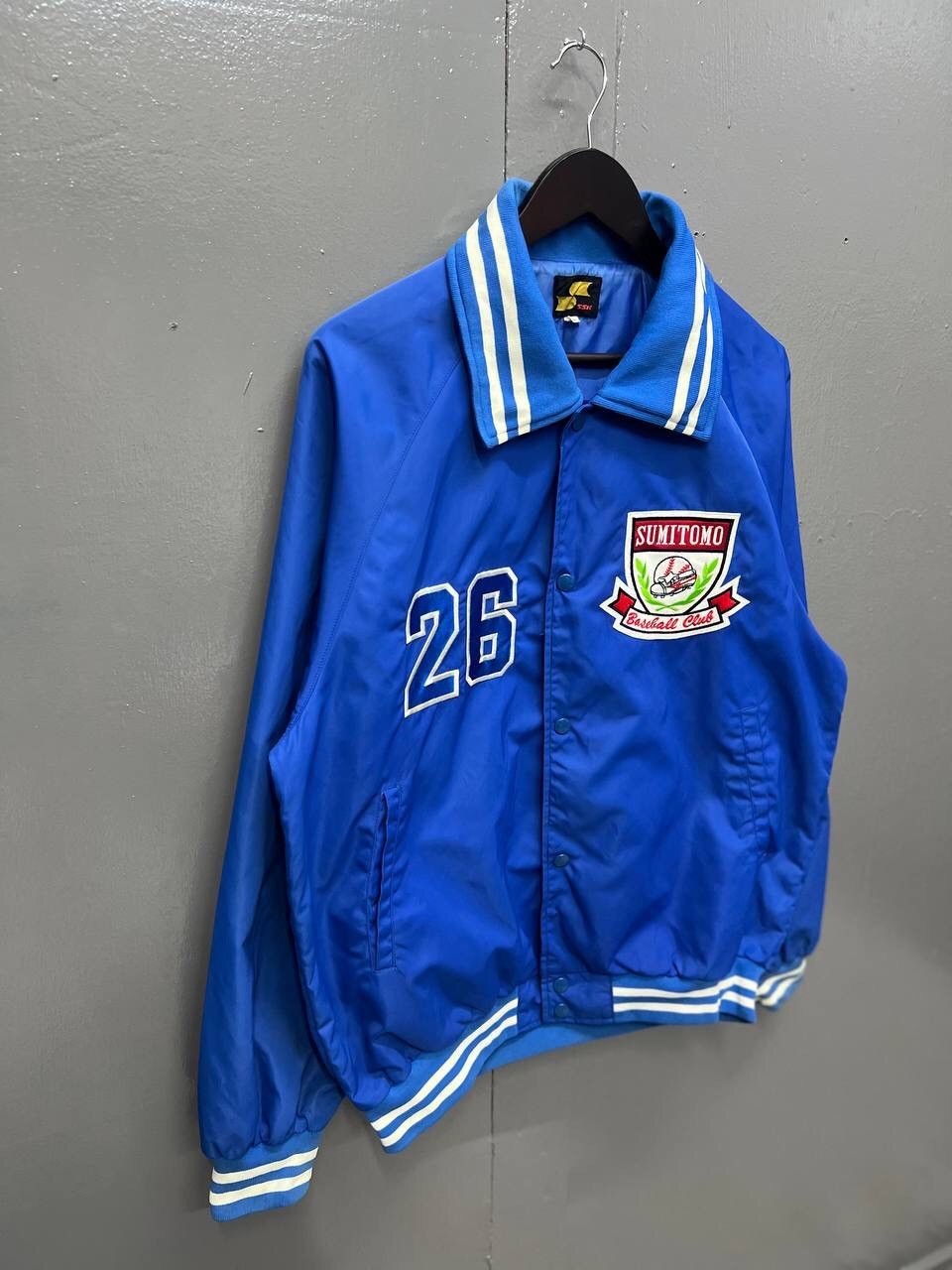 Japanese Brand × Sports Specialties VINTAGE SUMITOMO BASEBALL CLUB BOMBER JACKET Size US L / EU 52-54 / 3 - 2 Thumbnail
