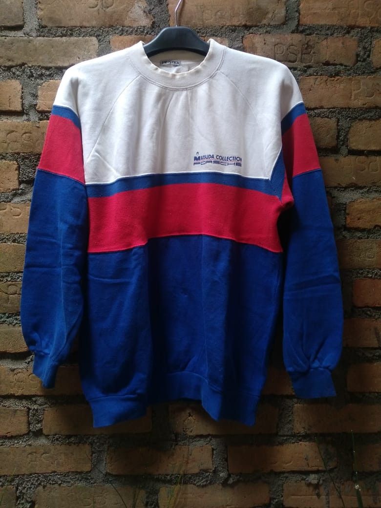 Japanese Brand × Other × Vintage Vintage Matsuda Porsche Collection Sweatshirts Size US L / EU 52-54 / 3 - 1 Thumbnail