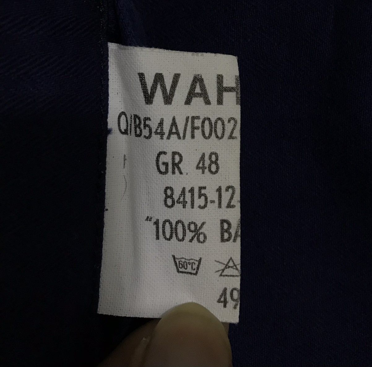 Designer × Japanese Brand WAHLER LONG JACKET Size US M / EU 48-50 / 2 - 14 Thumbnail
