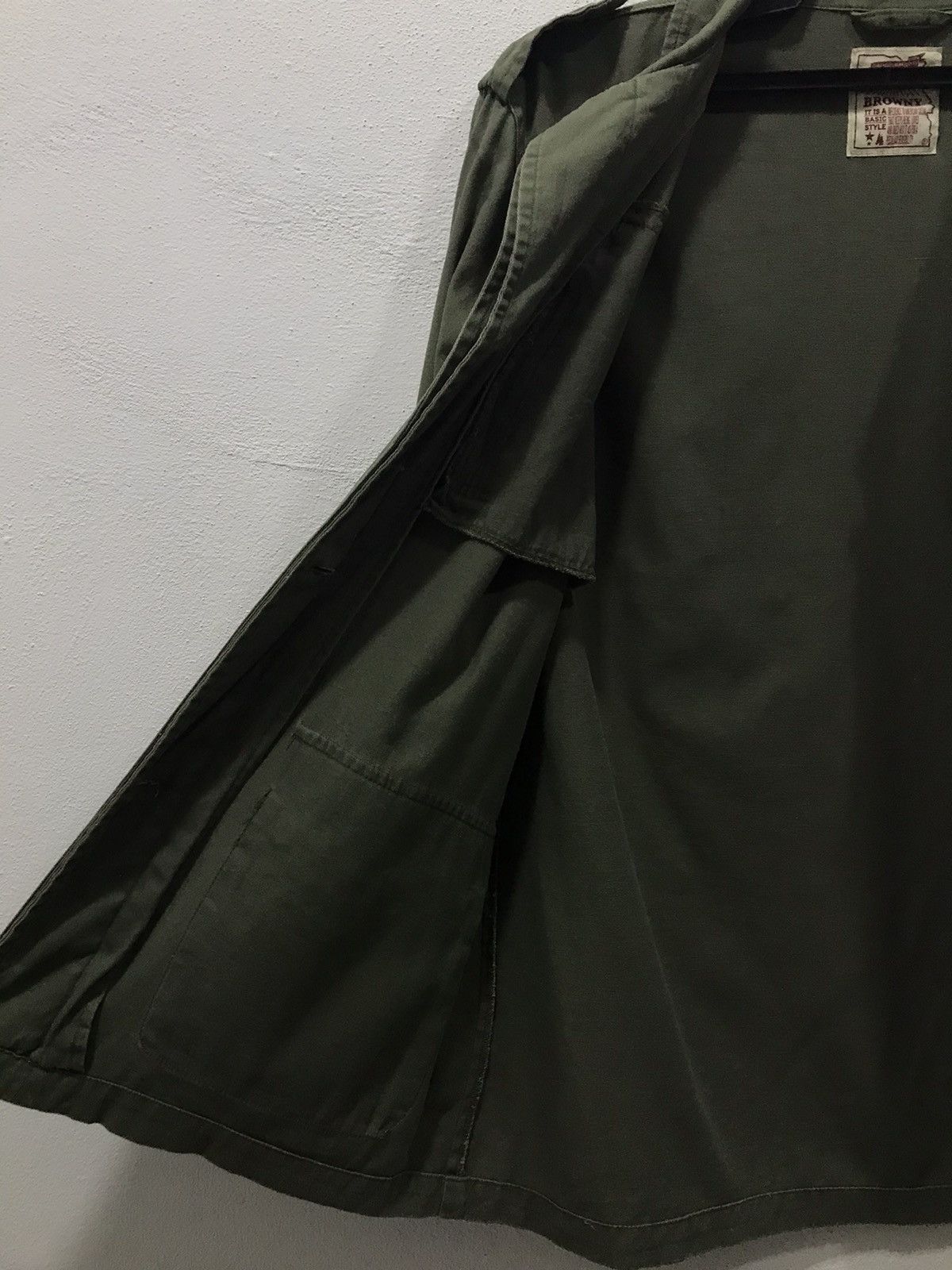 Japanese Brand × Vintage Vintage Browny Standard US Army Jacket Size US M / EU 48-50 / 2 - 11 Thumbnail