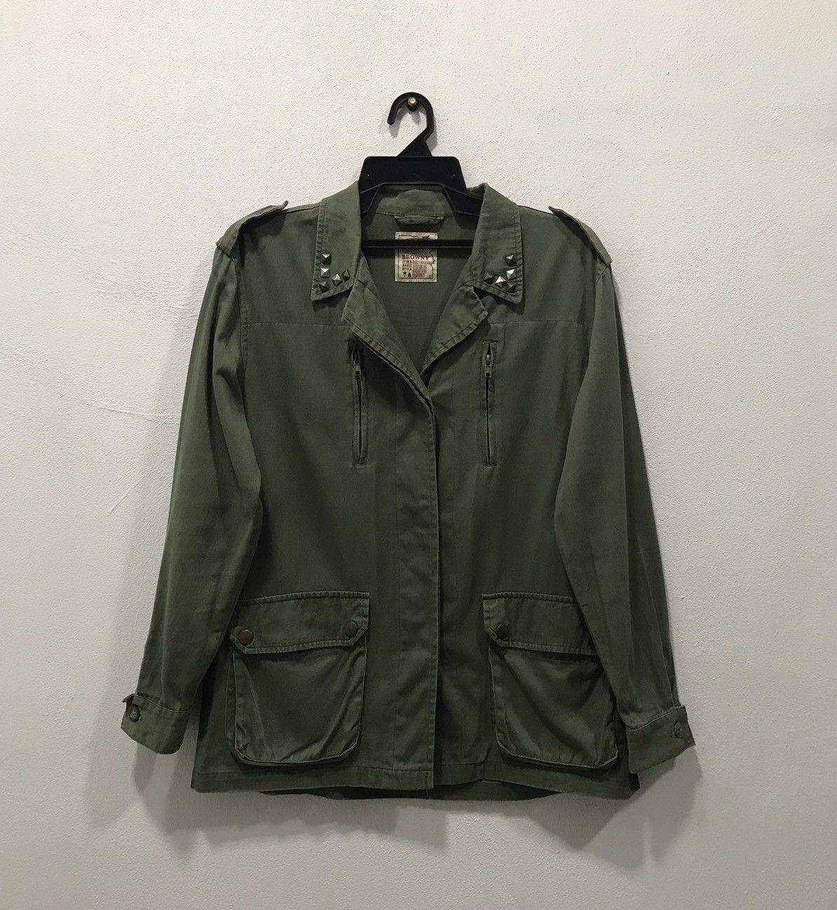 Japanese Brand × Vintage Vintage Browny Standard US Army Jacket Size US M / EU 48-50 / 2 - 1 Thumbnail