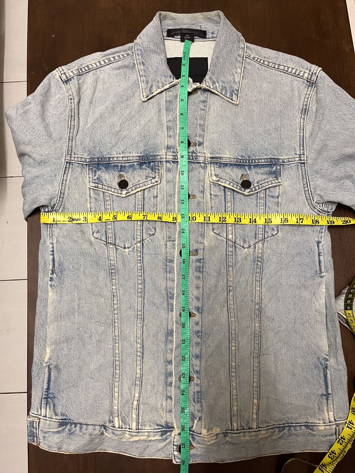 Alexander Wang Rare Alexander Wang x Denim Distressed Jeans Jacket Size US M / EU 48-50 / 2 - 20 Thumbnail