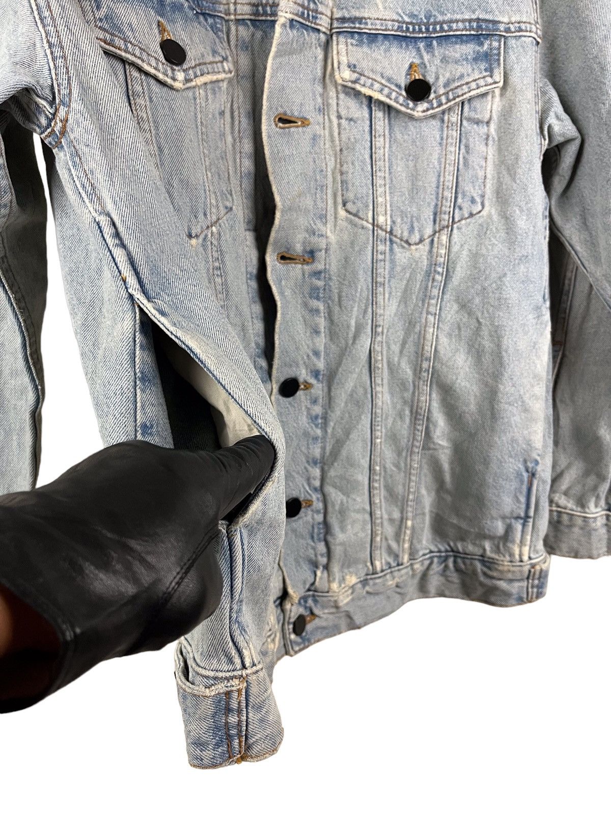 Alexander Wang Rare Alexander Wang x Denim Distressed Jeans Jacket Size US M / EU 48-50 / 2 - 12 Thumbnail