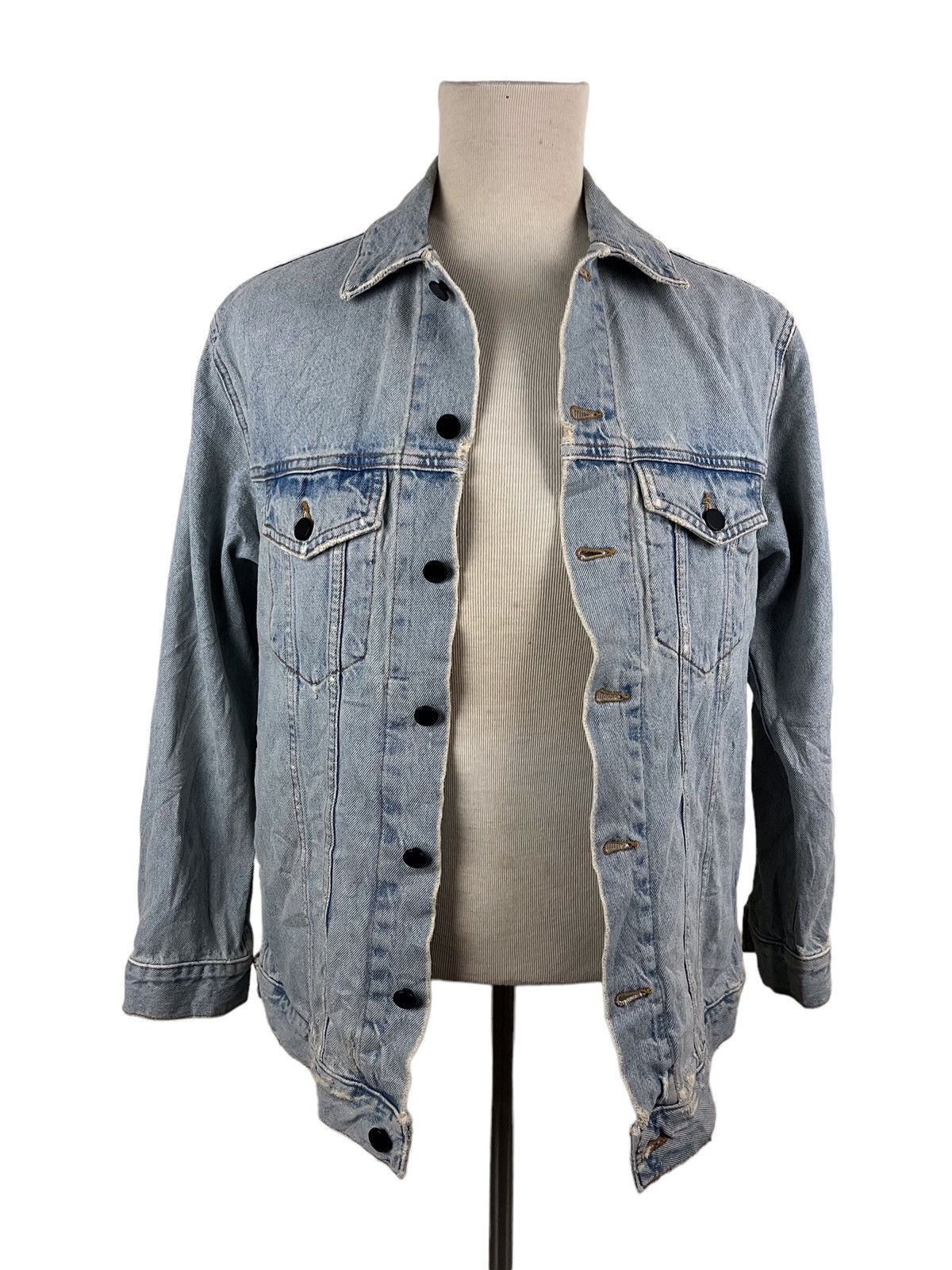Alexander Wang Rare Alexander Wang x Denim Distressed Jeans Jacket Size US M / EU 48-50 / 2 - 8 Thumbnail