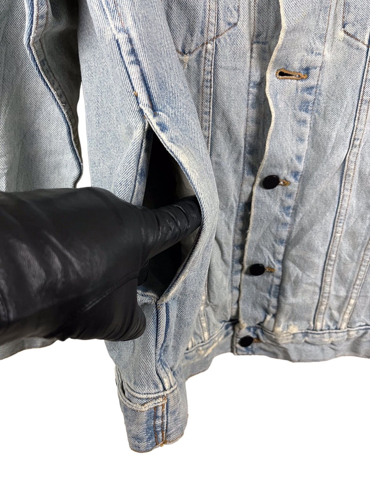 Alexander Wang Rare Alexander Wang x Denim Distressed Jeans Jacket Size US M / EU 48-50 / 2 - 11 Thumbnail
