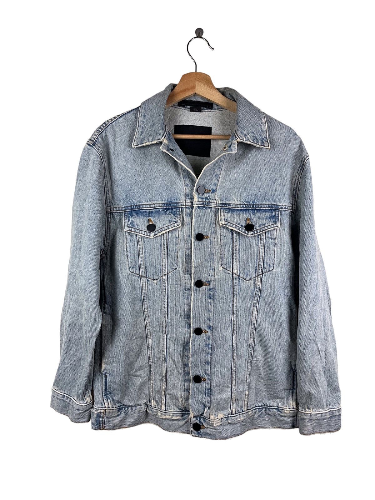 Alexander Wang Rare Alexander Wang x Denim Distressed Jeans Jacket Size US M / EU 48-50 / 2 - 6 Thumbnail