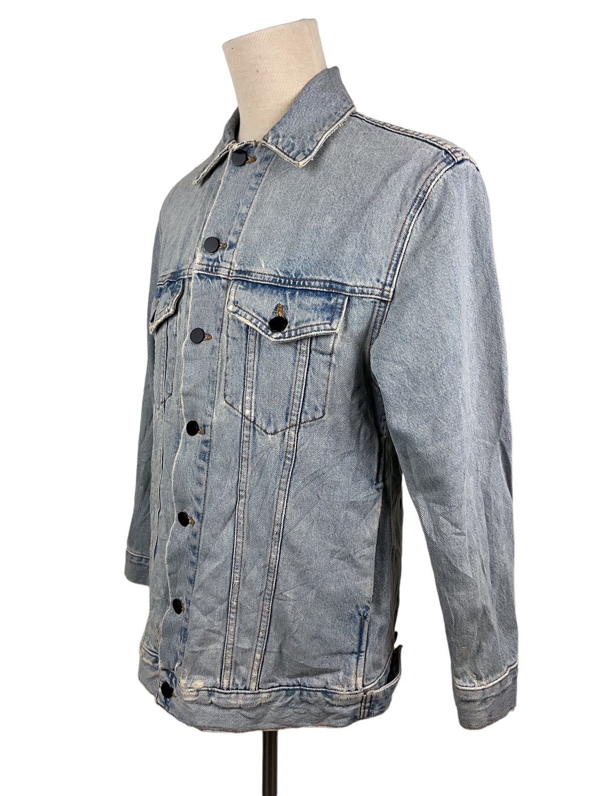 Alexander Wang Rare Alexander Wang x Denim Distressed Jeans Jacket Size US M / EU 48-50 / 2 - 4 Thumbnail