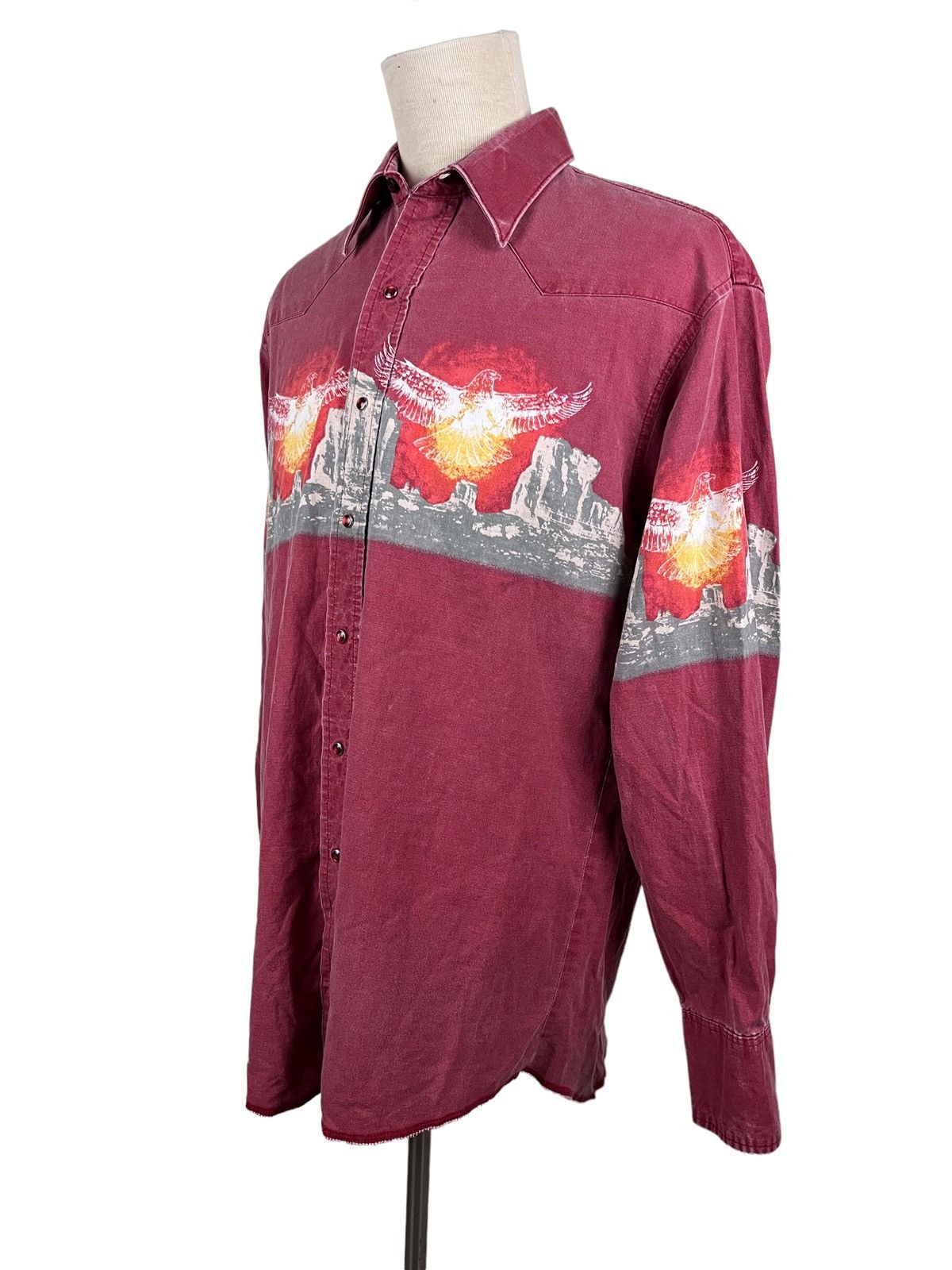 Wrangler RARE 🔥🔥🔥 Vintage 70’s Wrangler Western Shirts Longsleeve Size US L / EU 52-54 / 3 - 4 Thumbnail