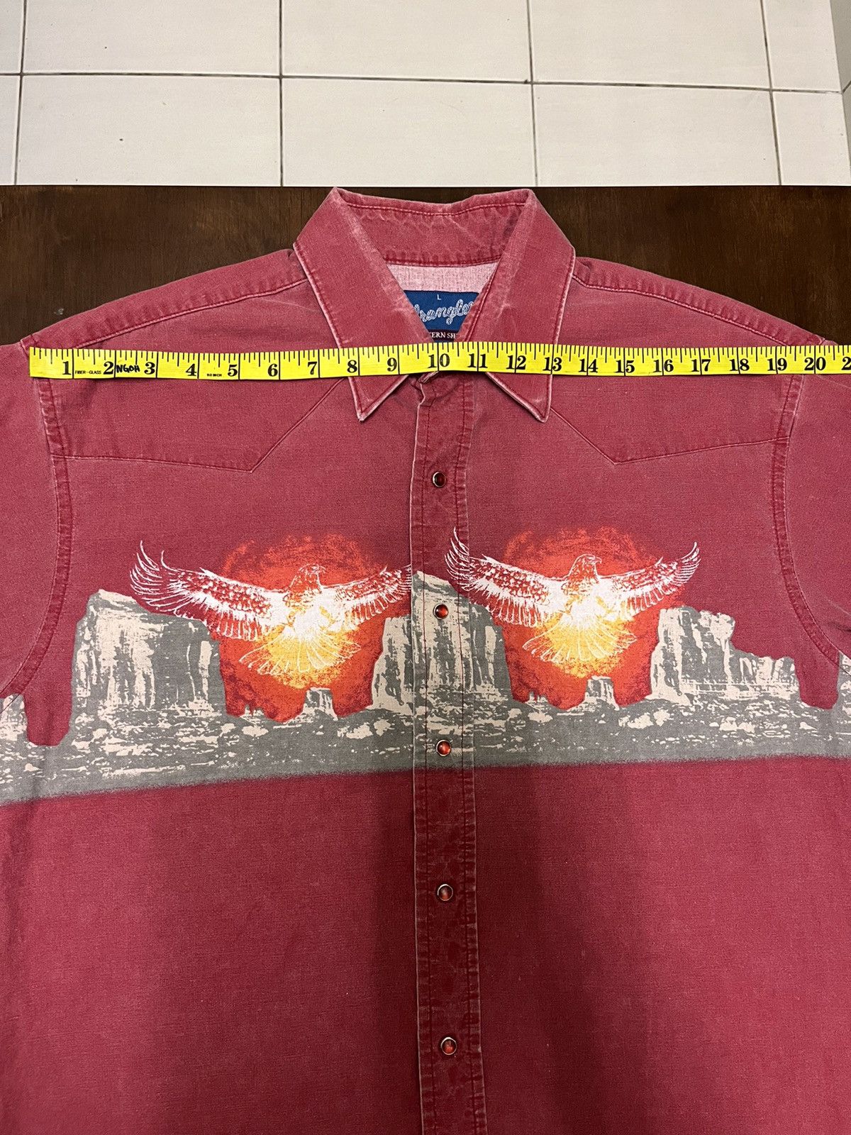 Wrangler RARE 🔥🔥🔥 Vintage 70’s Wrangler Western Shirts Longsleeve Size US L / EU 52-54 / 3 - 24 Thumbnail