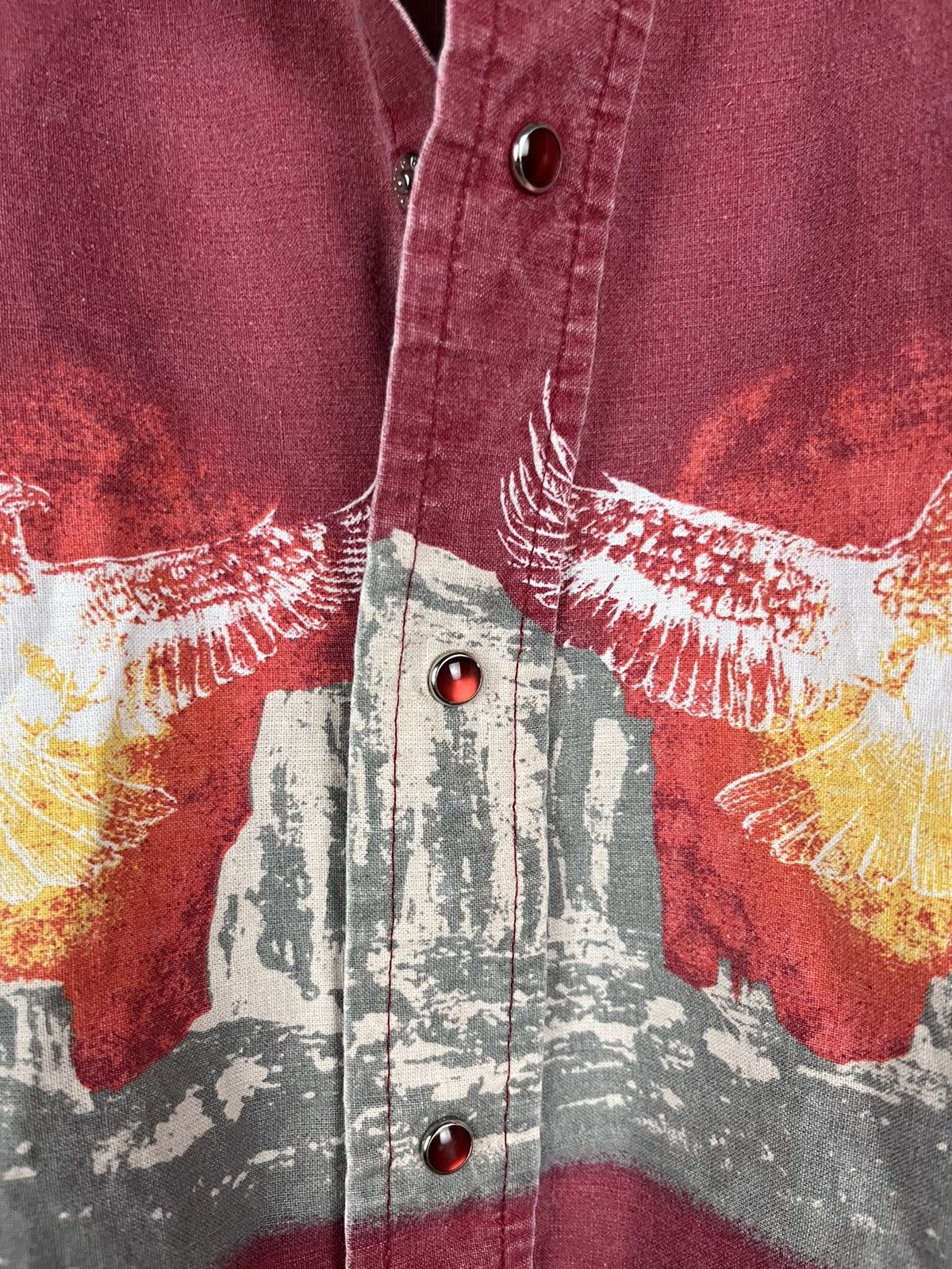 Wrangler RARE 🔥🔥🔥 Vintage 70’s Wrangler Western Shirts Longsleeve Size US L / EU 52-54 / 3 - 21 Thumbnail