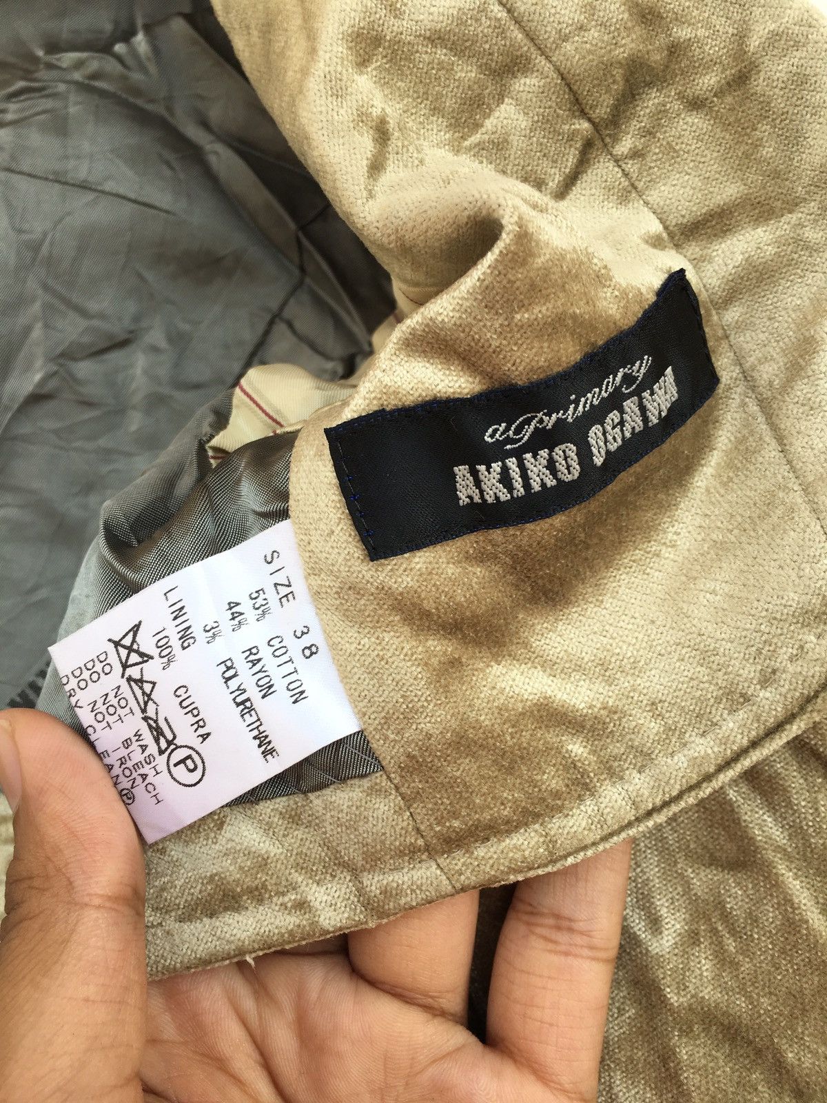 Japanese Brand akiko ogawa cropped velvet jacket Size US M / EU 48-50 / 2 - 8 Thumbnail