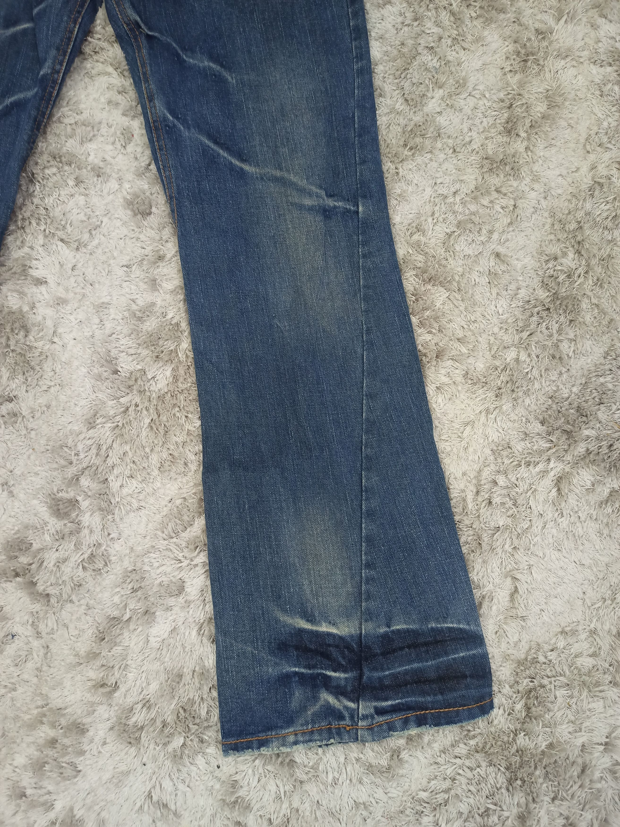 Japanese Brand Japanese Brand NYLAUS Whiskered Flared Jeans Size US 30 / EU 46 - 4 Thumbnail