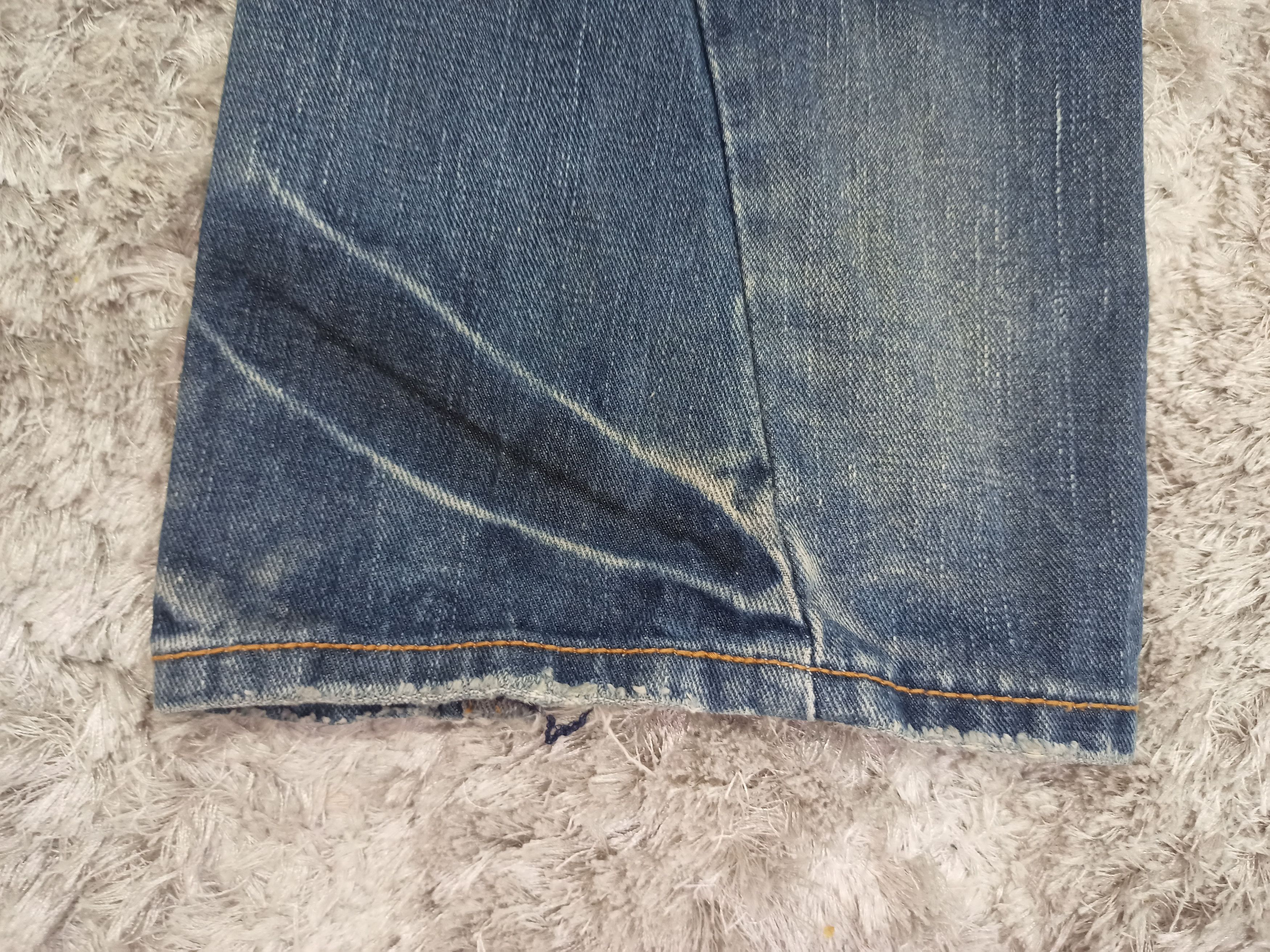 Japanese Brand Japanese Brand NYLAUS Whiskered Flared Jeans Size US 30 / EU 46 - 8 Thumbnail