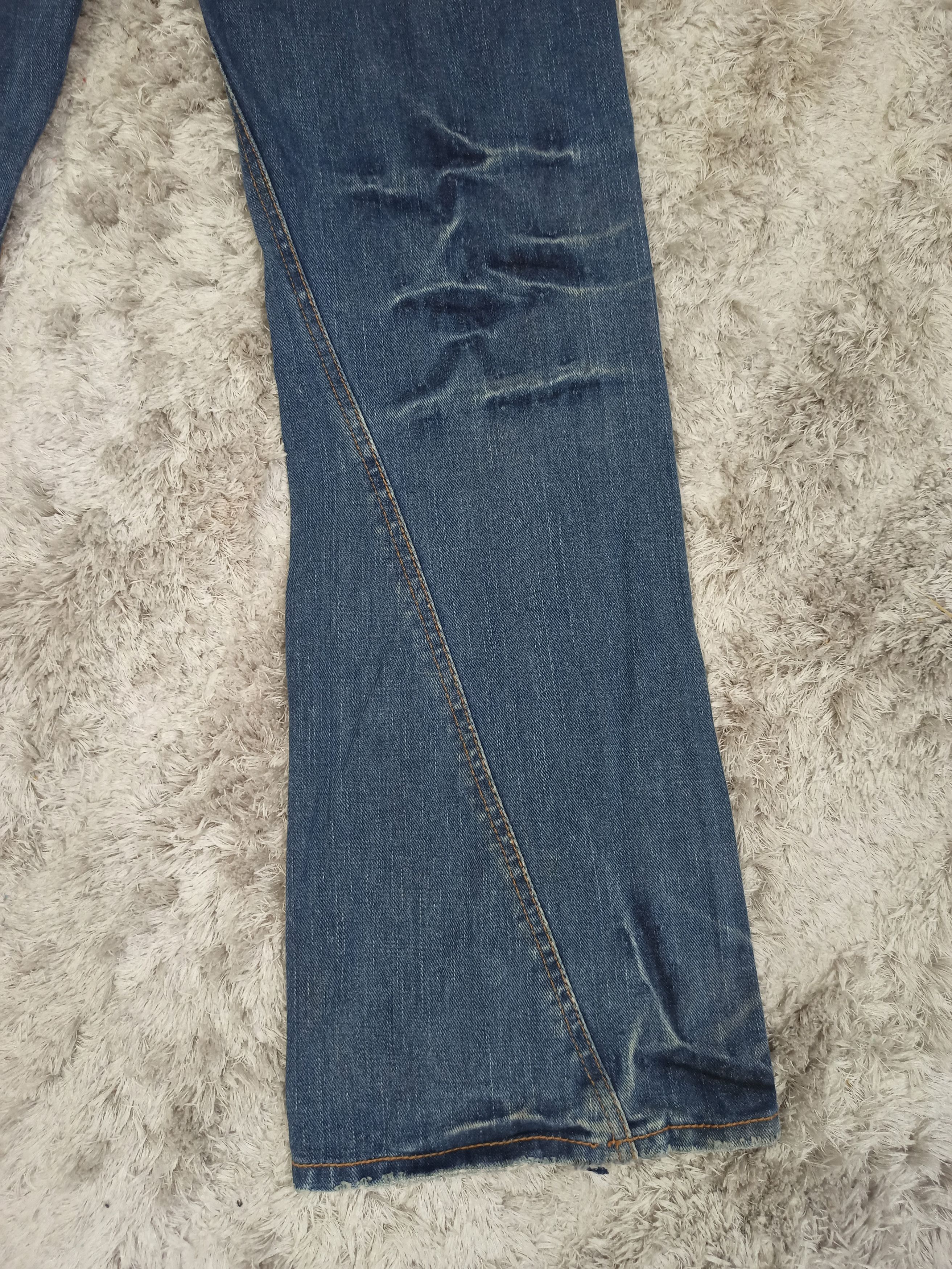 Japanese Brand Japanese Brand NYLAUS Whiskered Flared Jeans Size US 30 / EU 46 - 17 Thumbnail