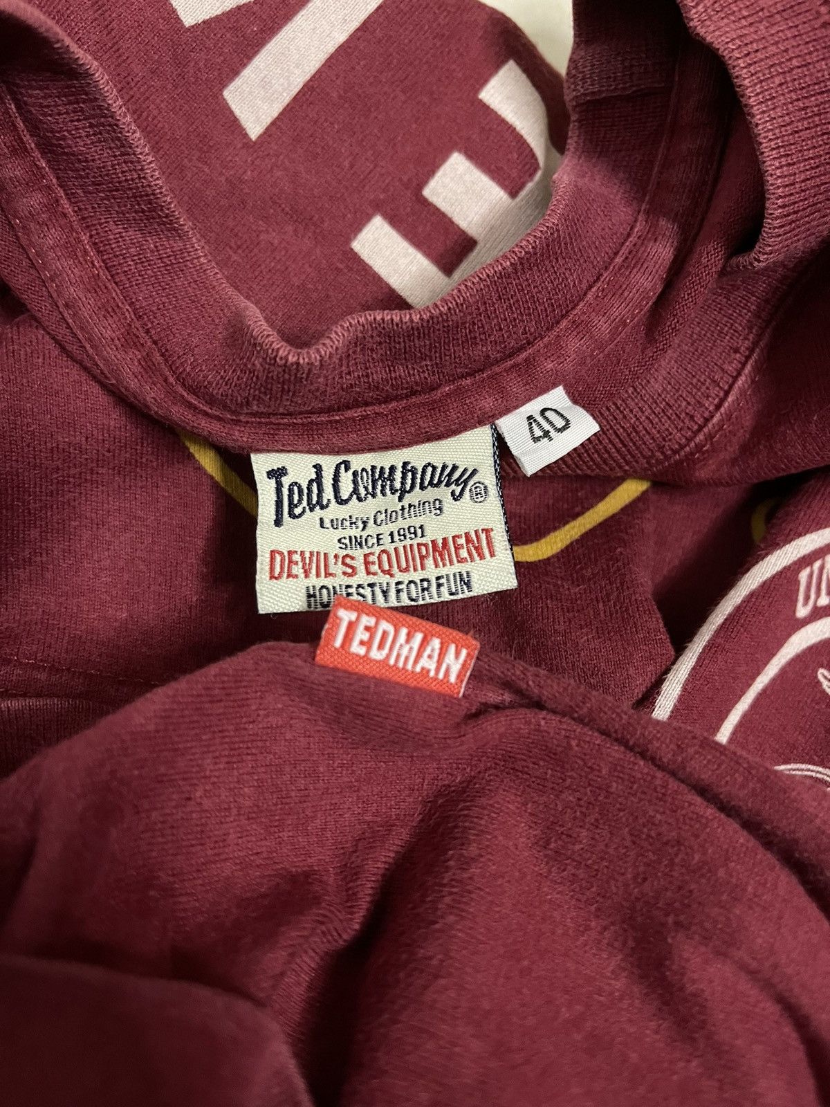 Kapital × Tedman Rare!! Japanese Traditional " Tedman Company " Tshirt Size US M / EU 48-50 / 2 - 4 Thumbnail