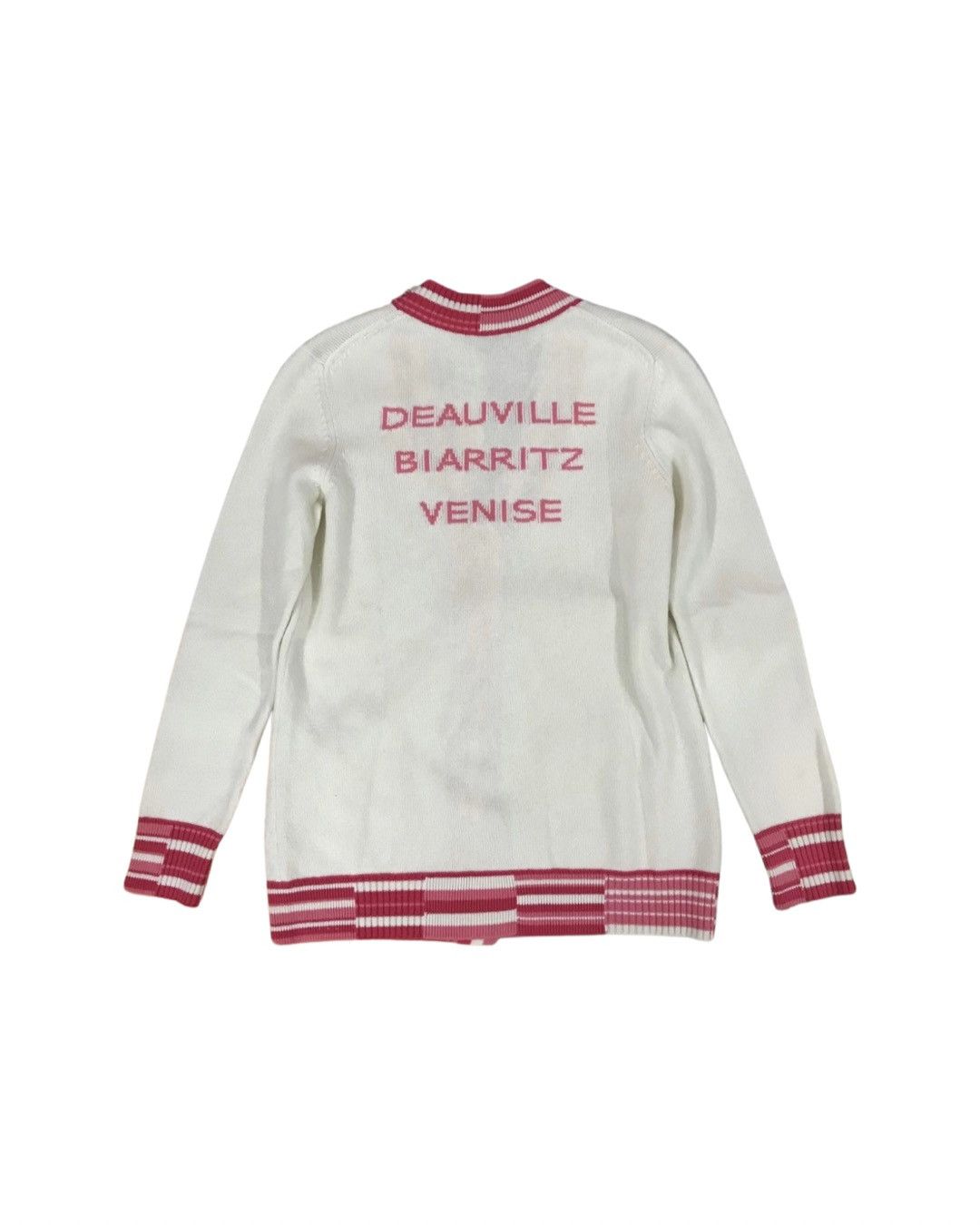 Chanel deauville biarritz venise cashmere cardigan Size XS / US 0-2 / IT 36-38 - 2 Thumbnail