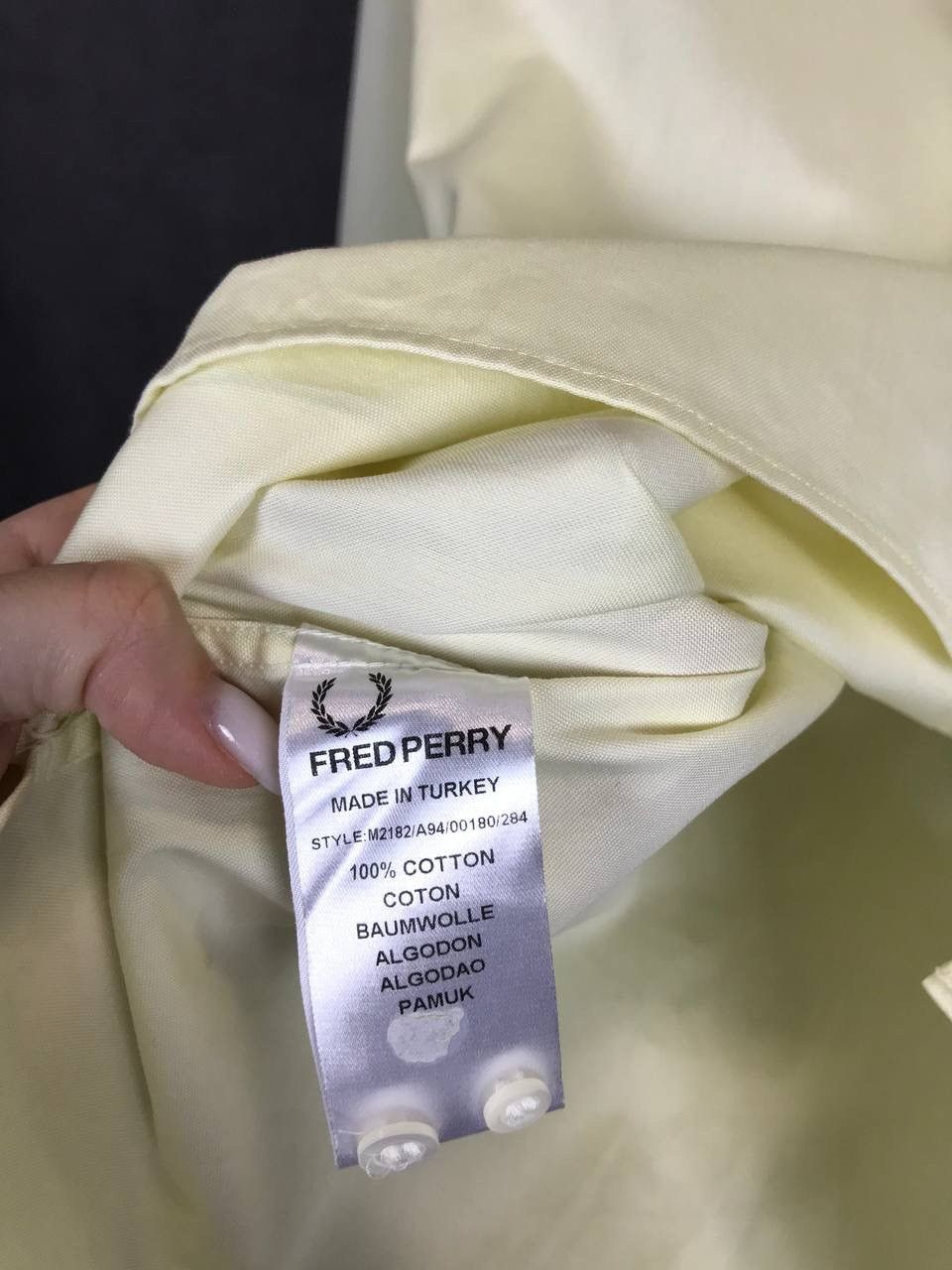 Fred Perry Fred Perry x Thomas Mason designer streetwear shirt Size US S / EU 44-46 / 1 - 5 Thumbnail