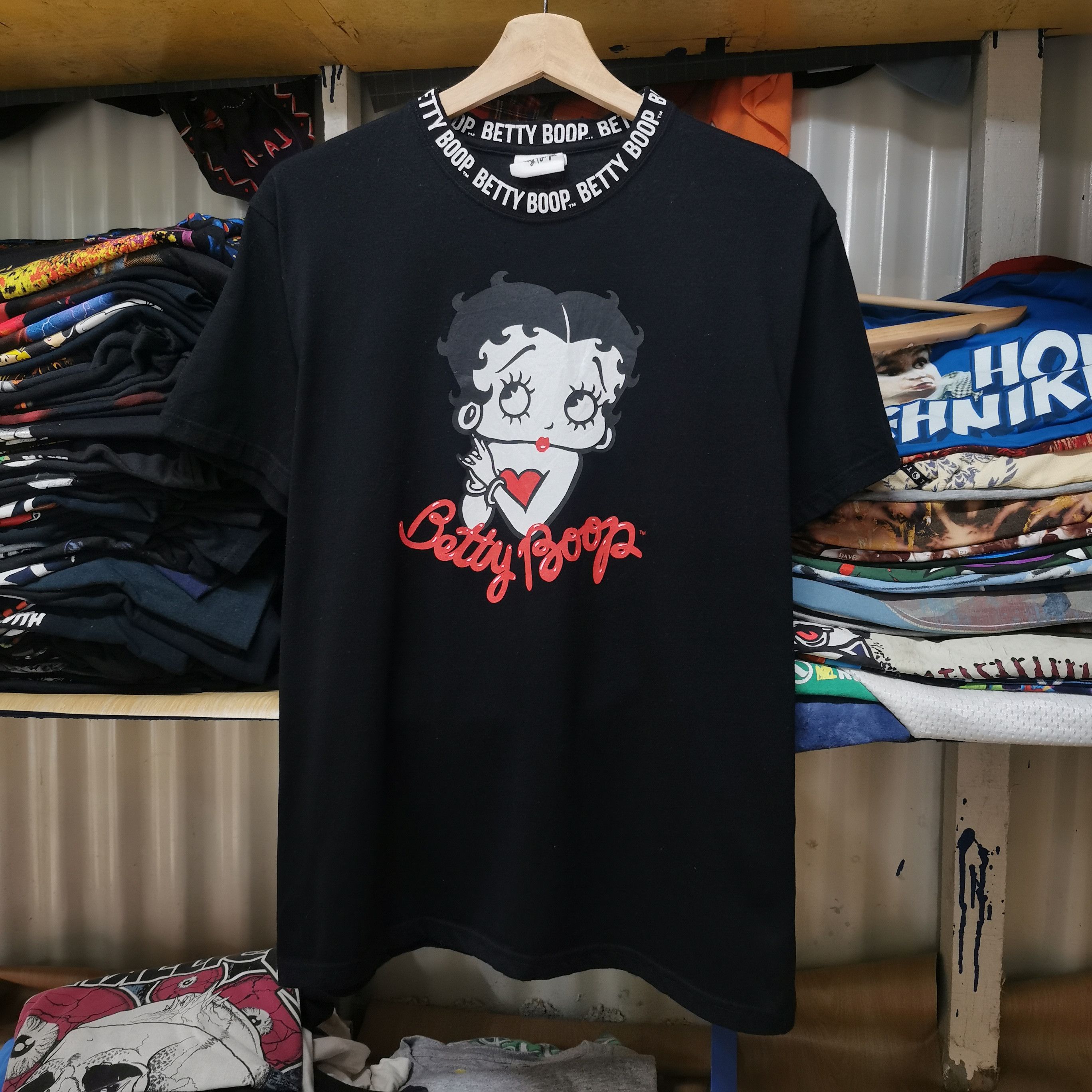 Cartoon Network × Vintage Vintage betty boop neck logo t-shirt Size US M / EU 48-50 / 2 - 1 Thumbnail