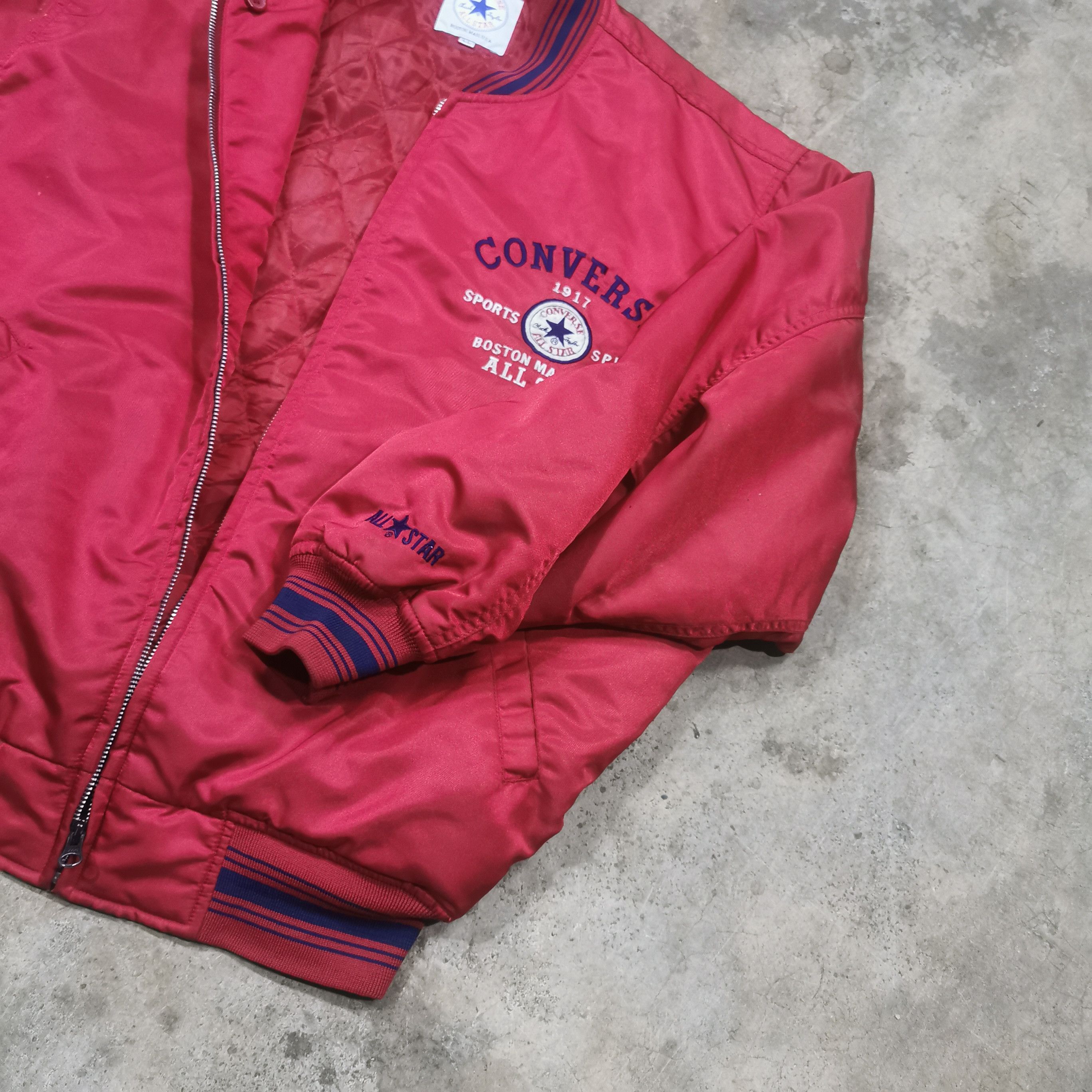 Converse × Vintage converse jacket bomber Size US XL / EU 56 / 4 - 5 Thumbnail