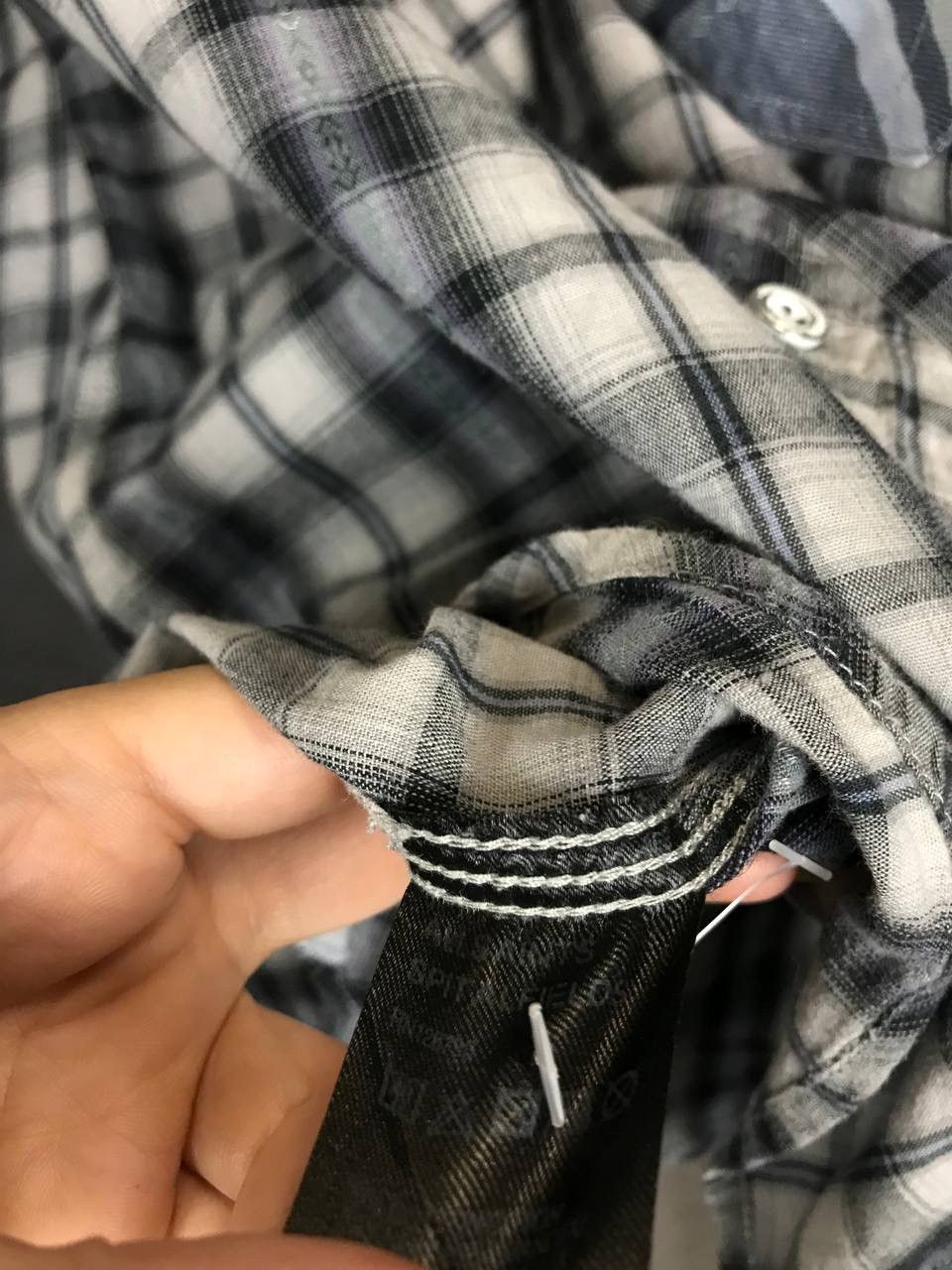 Allsaints Allsaints luxury streetwear vintage shirt Size US M / EU 48-50 / 2 - 5 Thumbnail