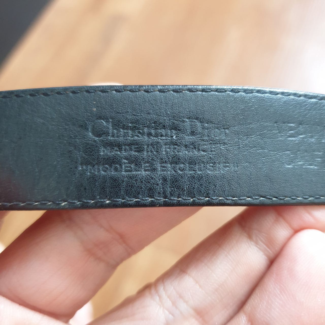 Dior Vintage Dior Leather Belt Size ONE SIZE - 5 Thumbnail