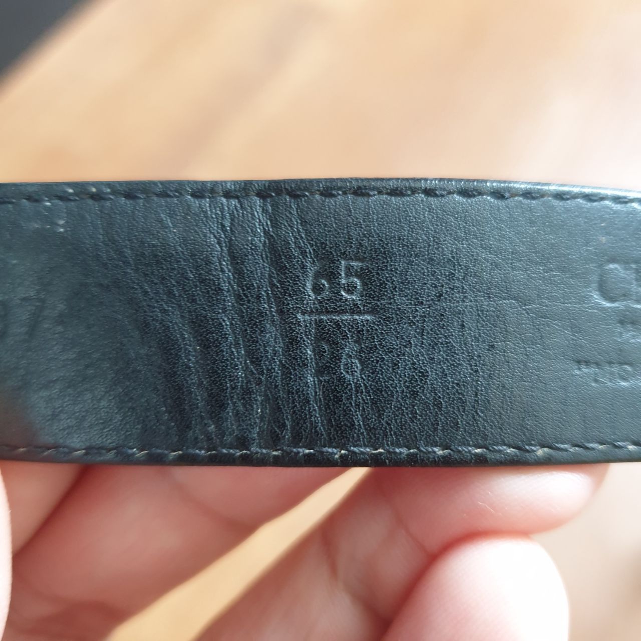 Dior Vintage Dior Leather Belt Size ONE SIZE - 7 Thumbnail