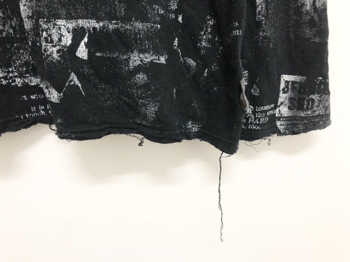 Japanese Brand REBEL ⚡️BERNINGS SHO PUNK GOTHIC AOP GRAPHICAL ROUGH CUT Size US L / EU 52-54 / 3 - 7 Thumbnail