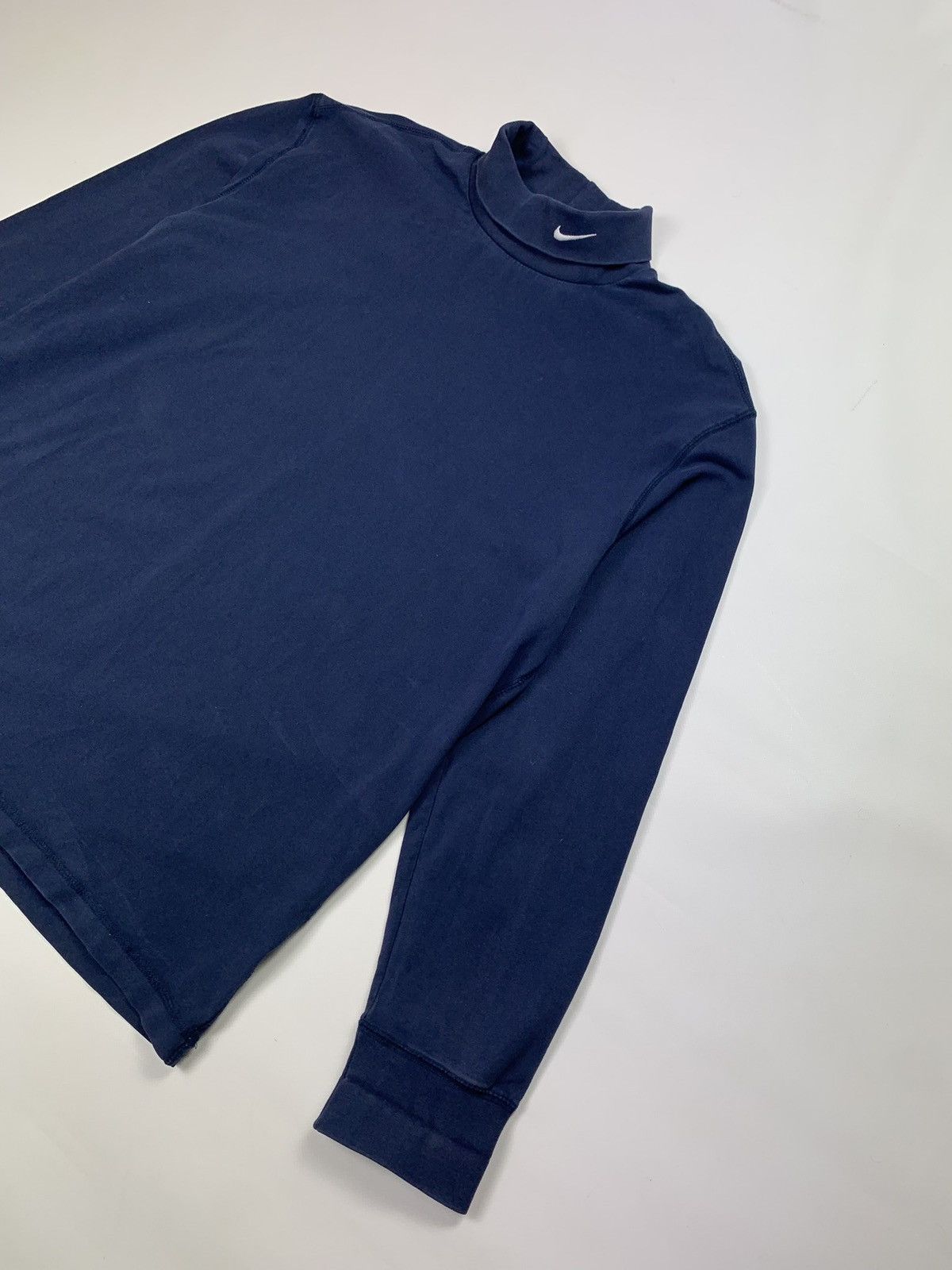 Nike Y2K Nike Vintage men’s turtleneck swoosh sweater pullover Size US XXL / EU 58 / 5 - 2 Thumbnail