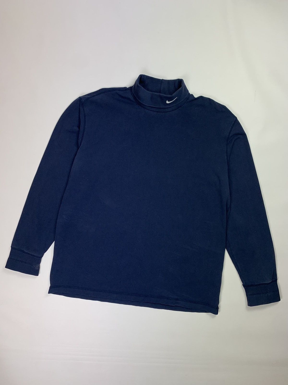 Nike Y2K Nike Vintage men’s turtleneck swoosh sweater pullover Size US XXL / EU 58 / 5 - 1 Thumbnail