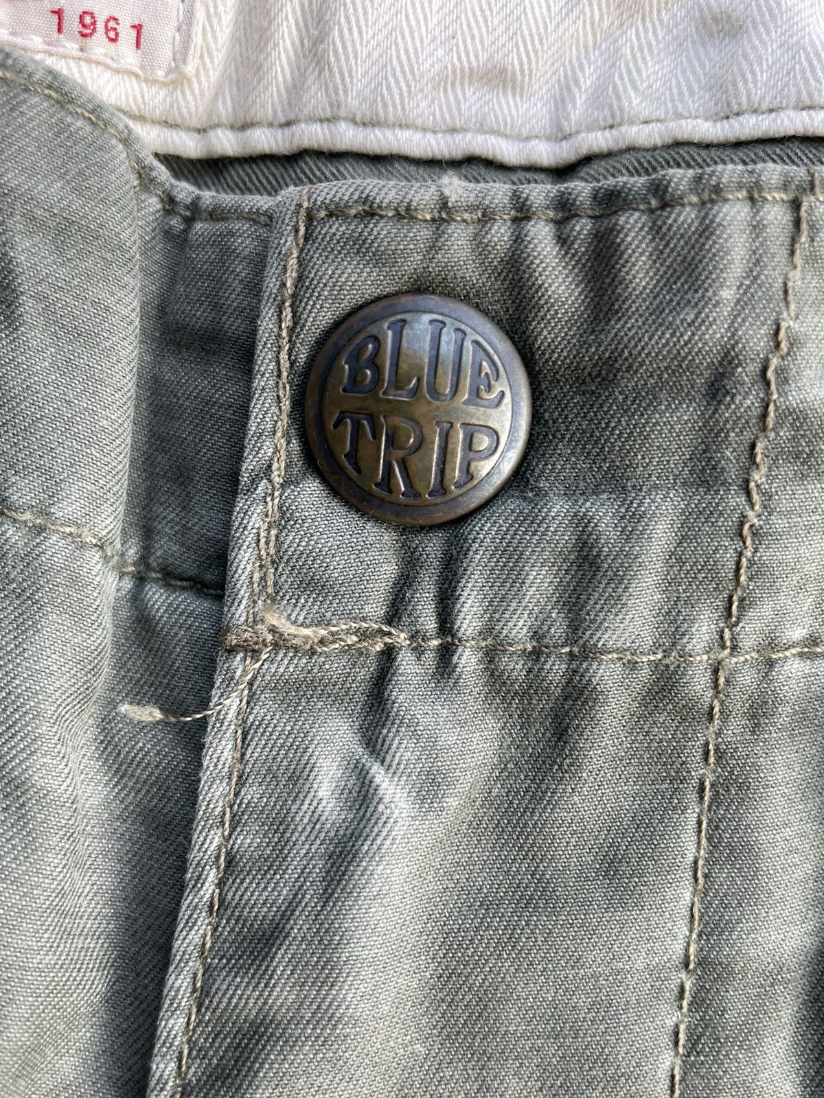 Edwin × Japanese Brand Edwin Blue Trip Cargo Pant Size US 35 - 17 Thumbnail