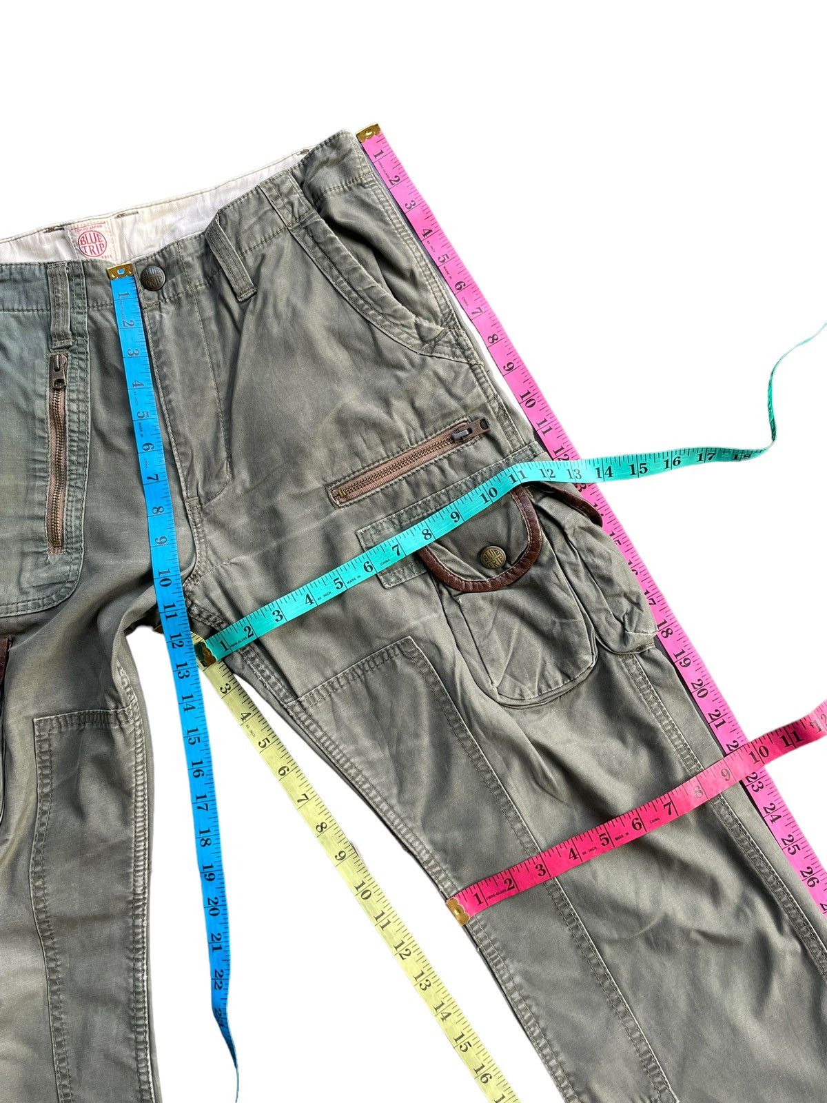 Edwin × Japanese Brand Edwin Blue Trip Cargo Pant Size US 35 - 23 Thumbnail