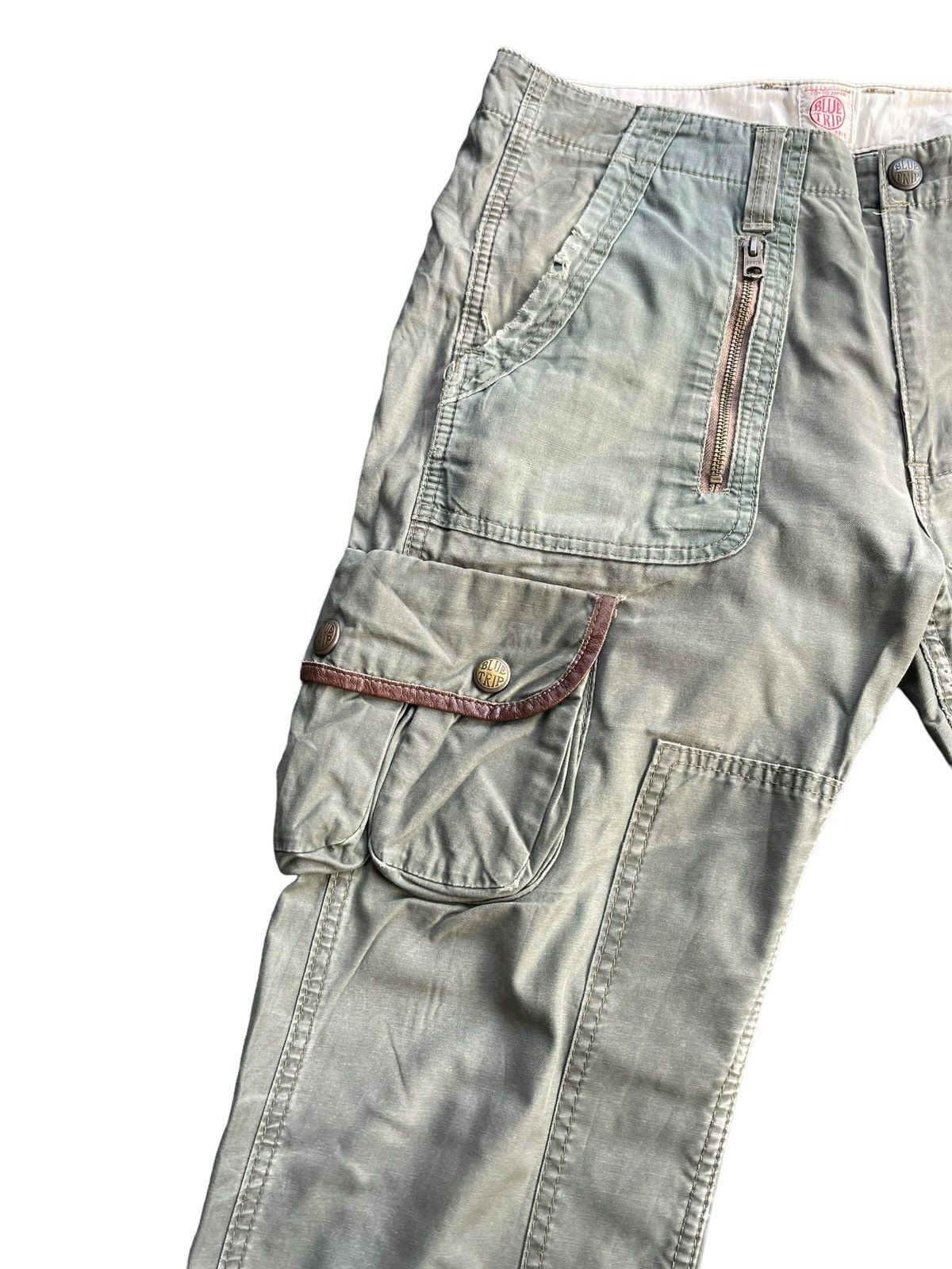 Edwin × Japanese Brand Edwin Blue Trip Cargo Pant Size US 35 - 5 Thumbnail