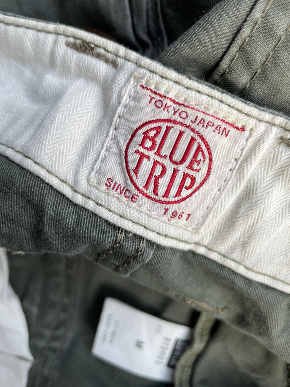 Edwin × Japanese Brand Edwin Blue Trip Cargo Pant Size US 35 - 14 Thumbnail