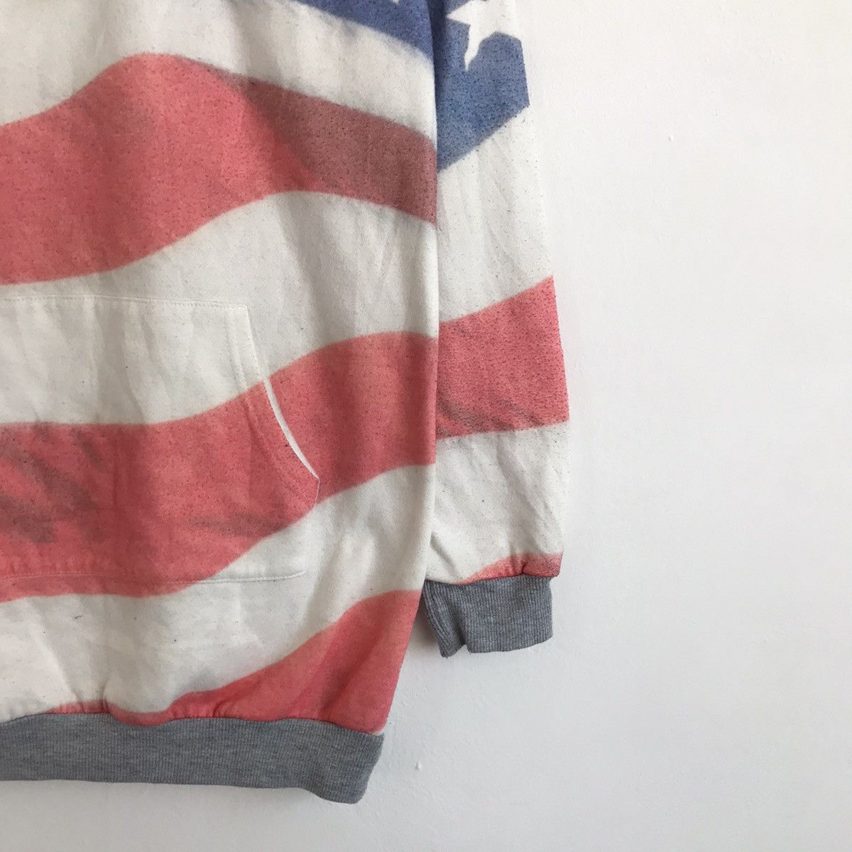 Vintage American Flag Pullover Hoodie Size US L / EU 52-54 / 3 - 5 Thumbnail