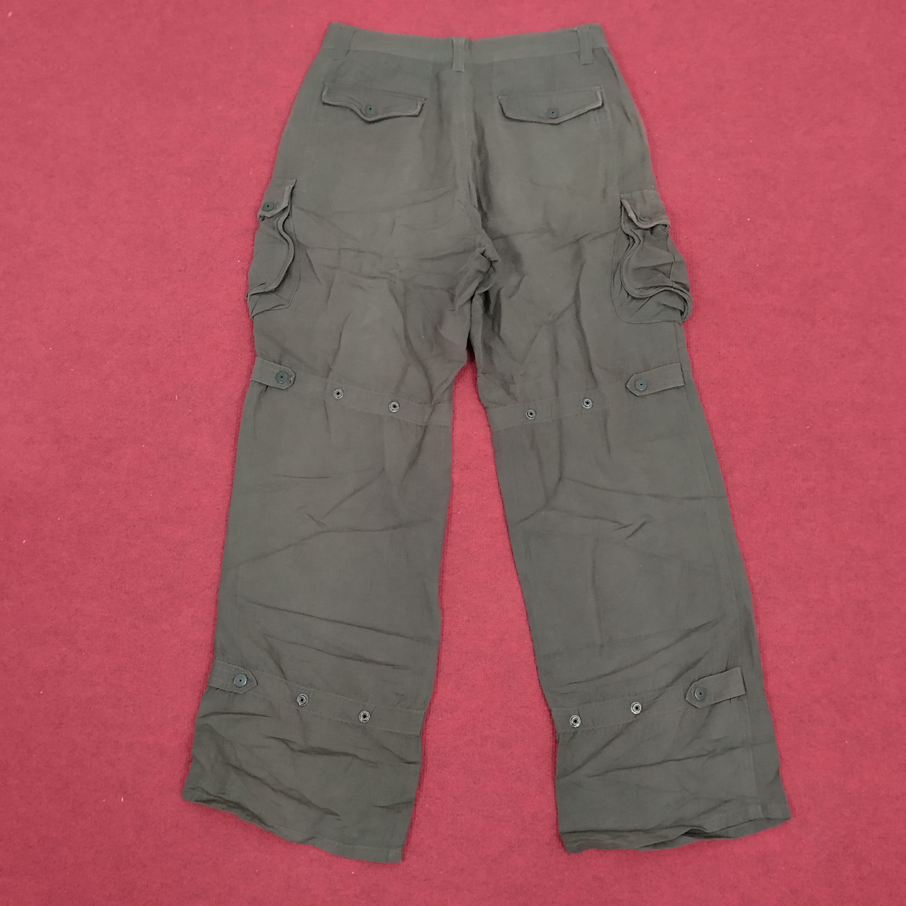 Designer Tornado Mart Streetwear Style Cargo Pants Size US 33 - 2 Thumbnail