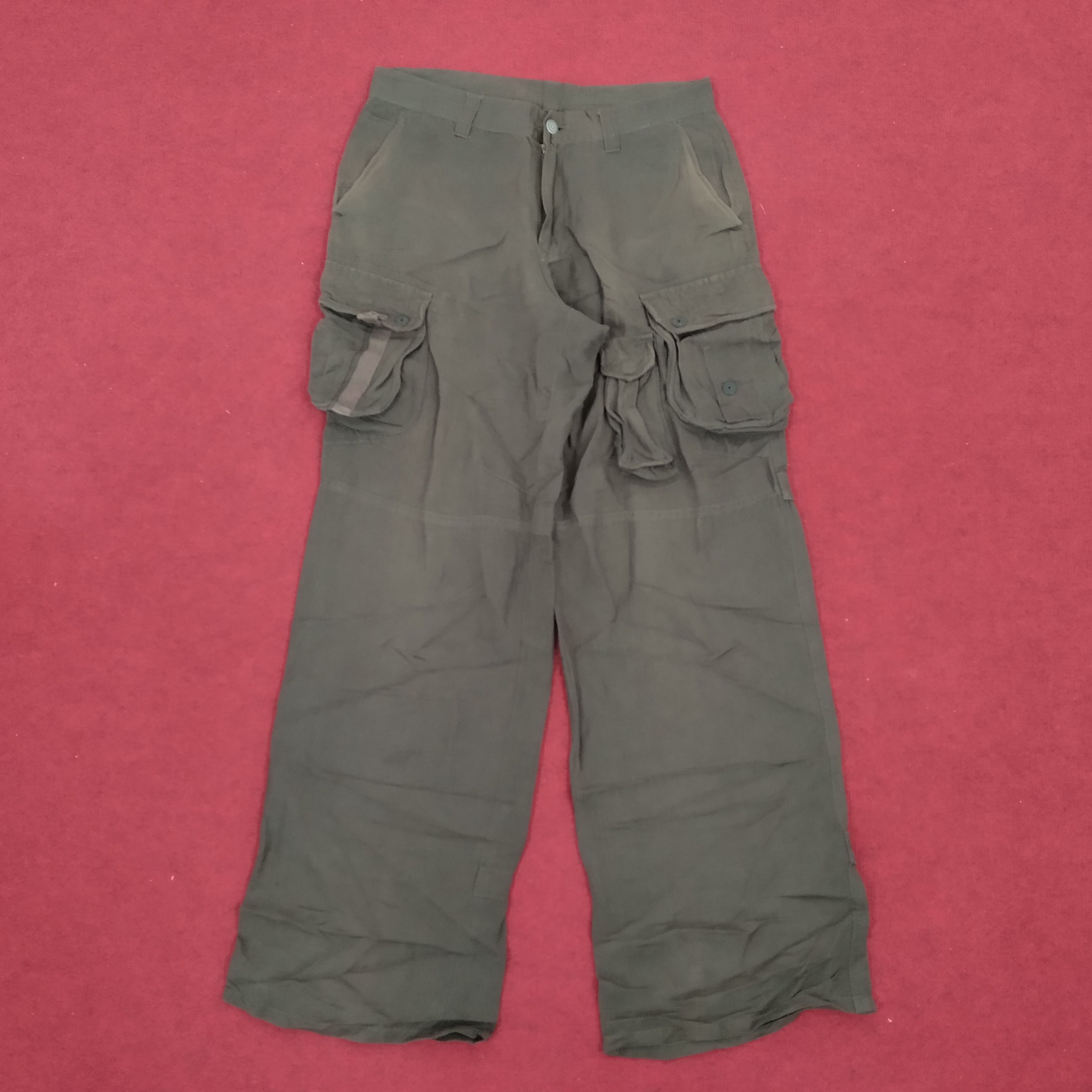 Designer Tornado Mart Streetwear Style Cargo Pants Size US 33 - 1 Thumbnail
