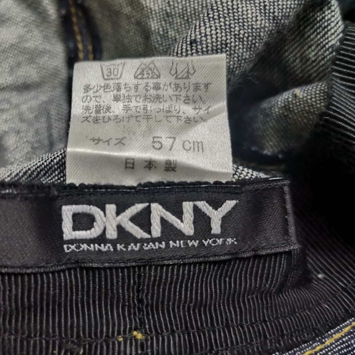 DKNY RARE DKNY DENIM BUCKET HAT JAPAN Size ONE SIZE - 10 Thumbnail
