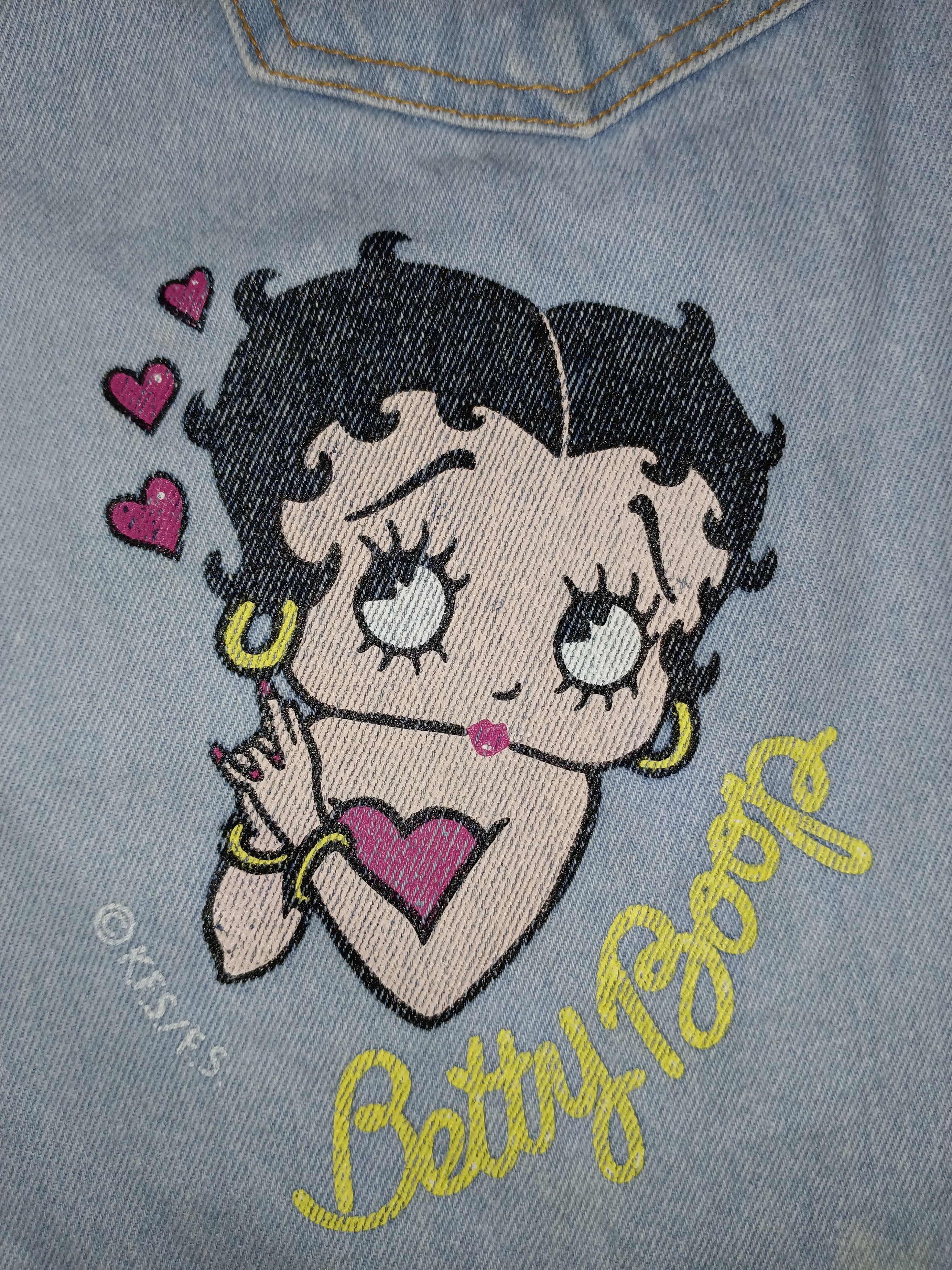 Cartoon Network Vintage 90s Betty Boop Jeans Pants Size US 26 / EU 42 - 9 Thumbnail
