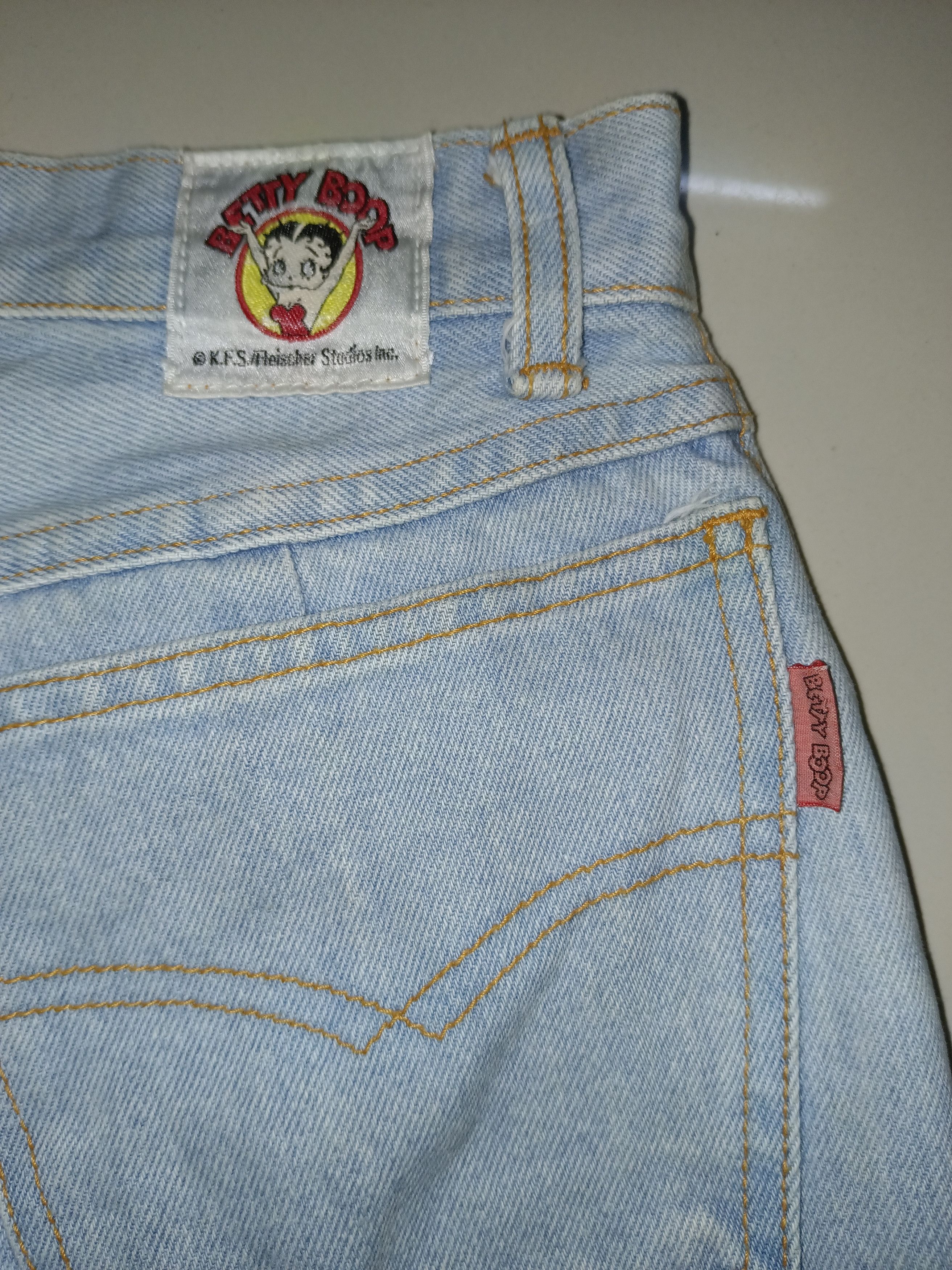 Cartoon Network Vintage 90s Betty Boop Jeans Pants Size US 26 / EU 42 - 8 Thumbnail