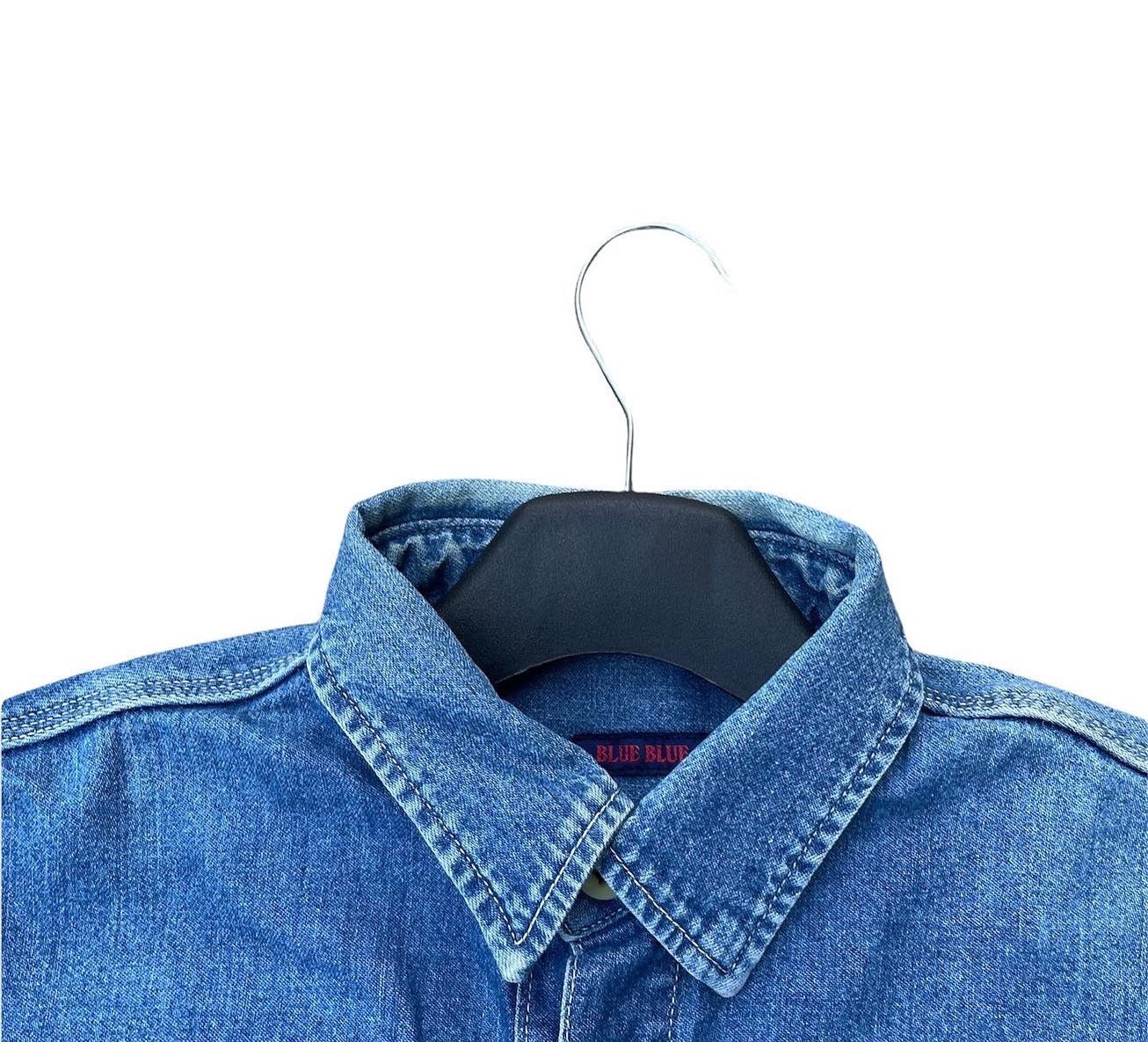 Blue Blue Japan Vintage Blue Blue SOS Blue Shirt Size US L / EU 52-54 / 3 - 6 Thumbnail